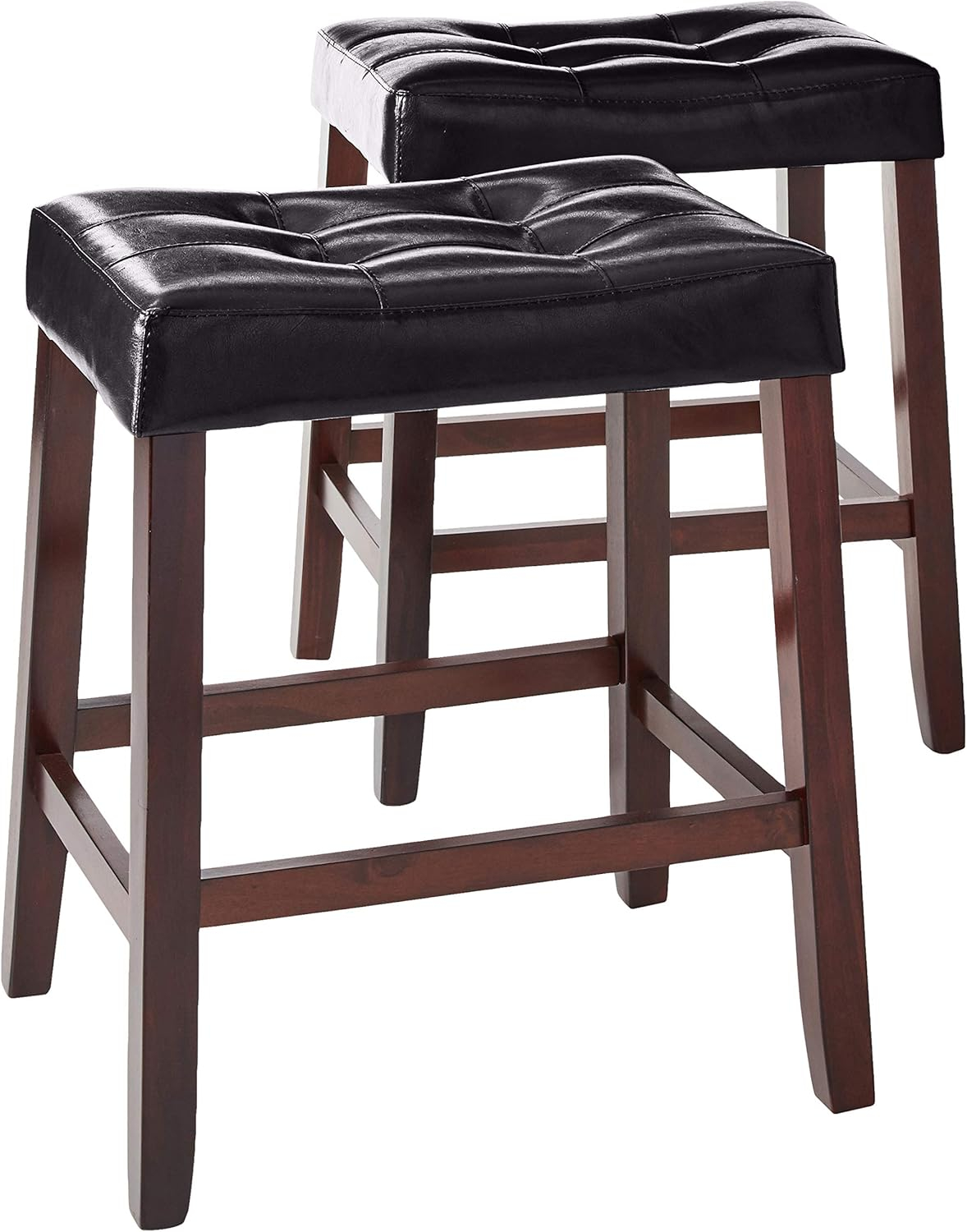 Kent 24" Saddle Stool (PAIR)