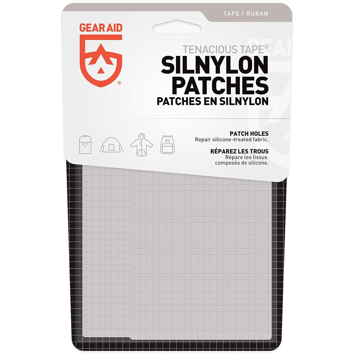 Gear Aid 3" x 5" Tenacious Tape Silnylon Outdoor Gear Repair Patches