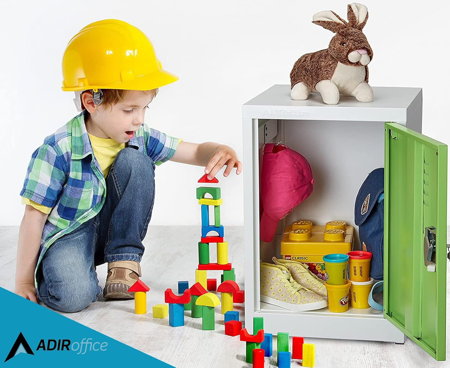 AdirOffice Steel 1-Tier School and Home Storage Locker