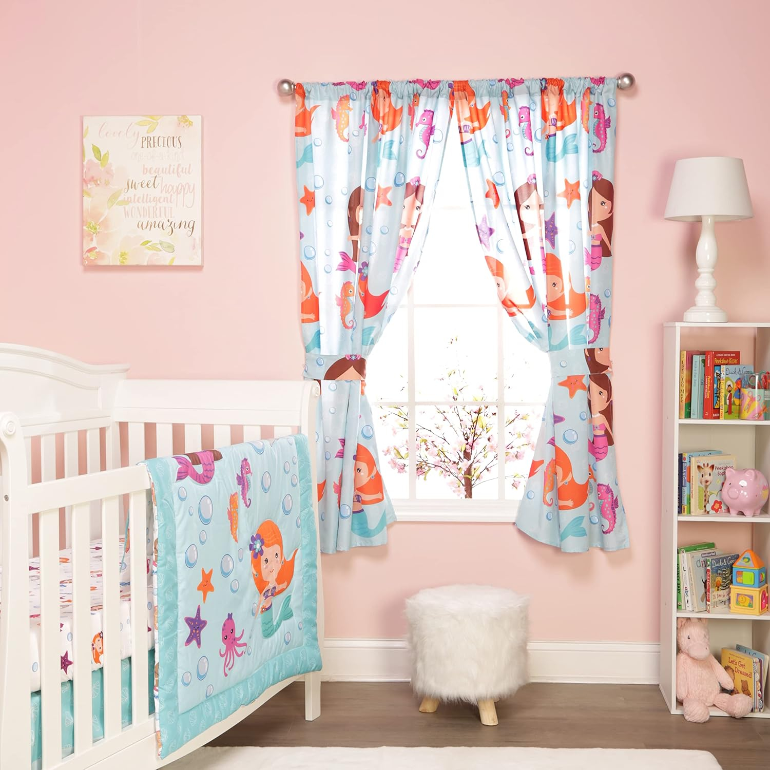 Everyday Kids Mermaid Undersea Adventure Drapes