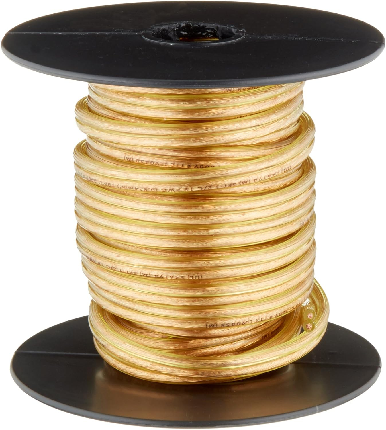 25 ft Gold PVC Stranded Lamp Cord