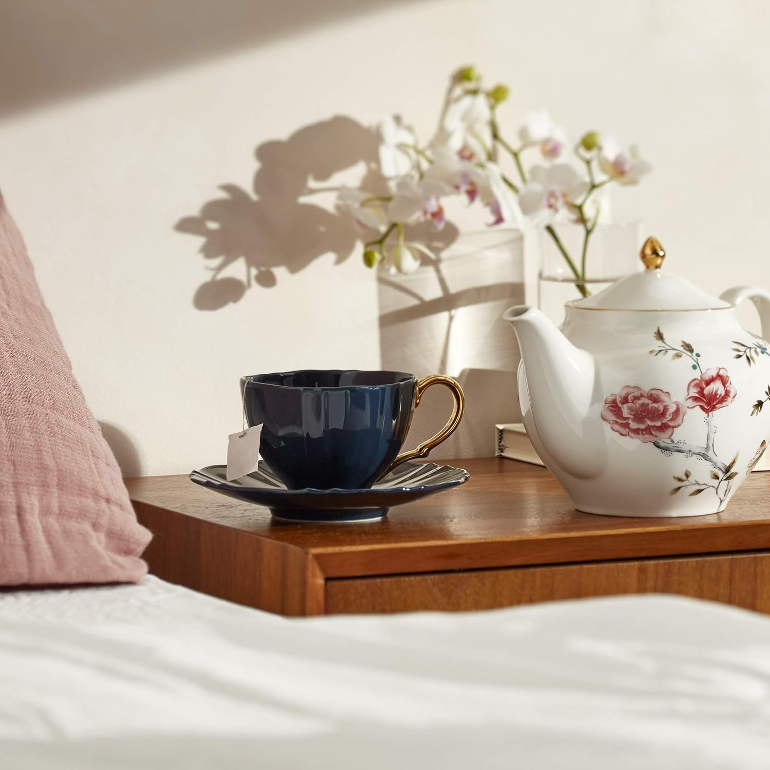 Lenox Sprig and Vine Teacup & Saucer | Wayfair