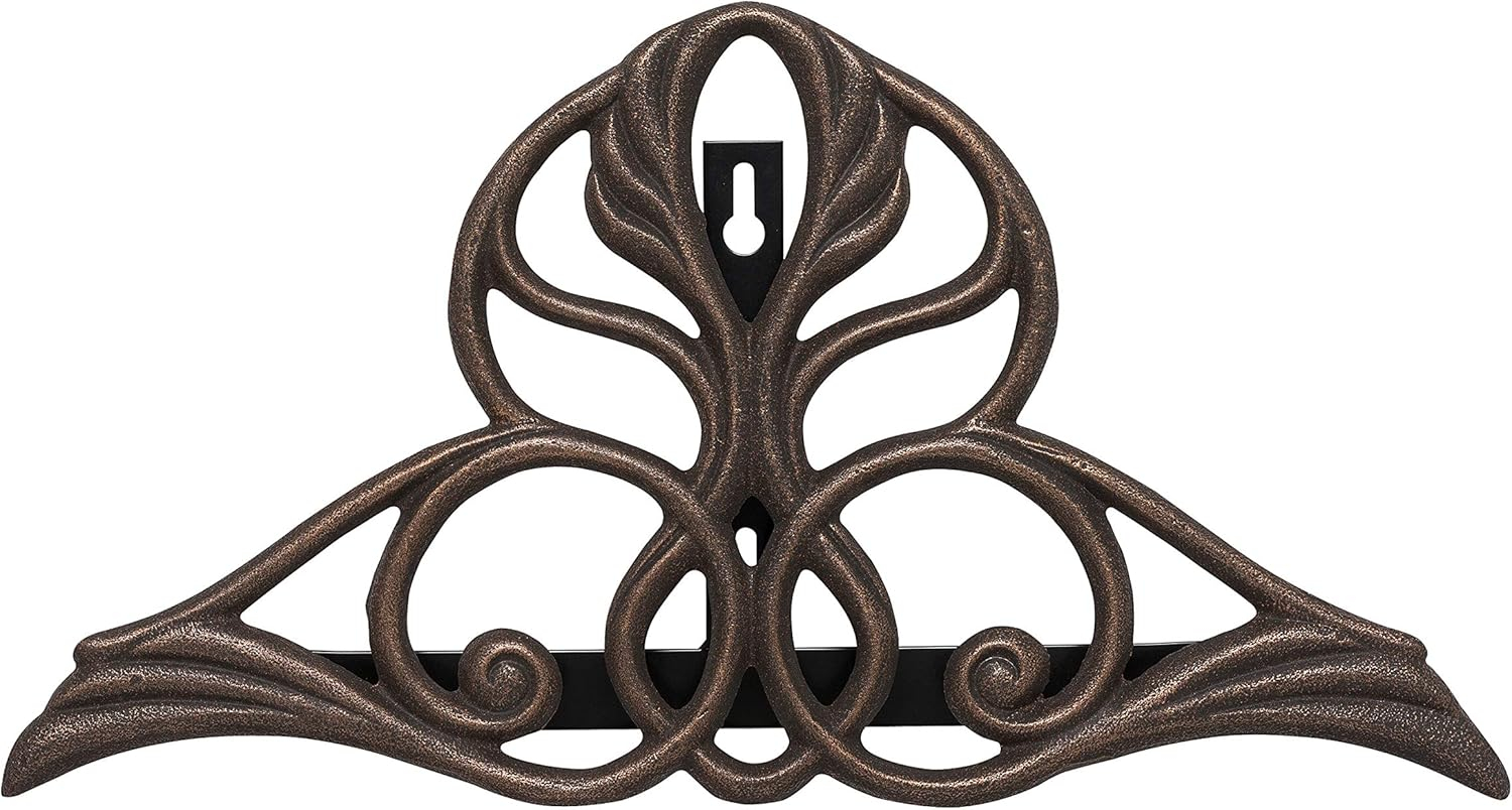 Whitehall Products Victorian Hose Holder, Oil Rub Bronze