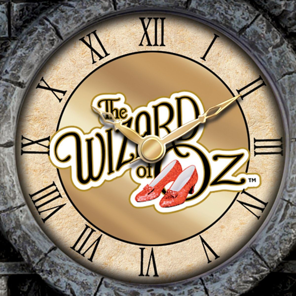 Bradford Exchange Wizard of Oz Wall Clock With Lights Motion & Sound LTD Edition