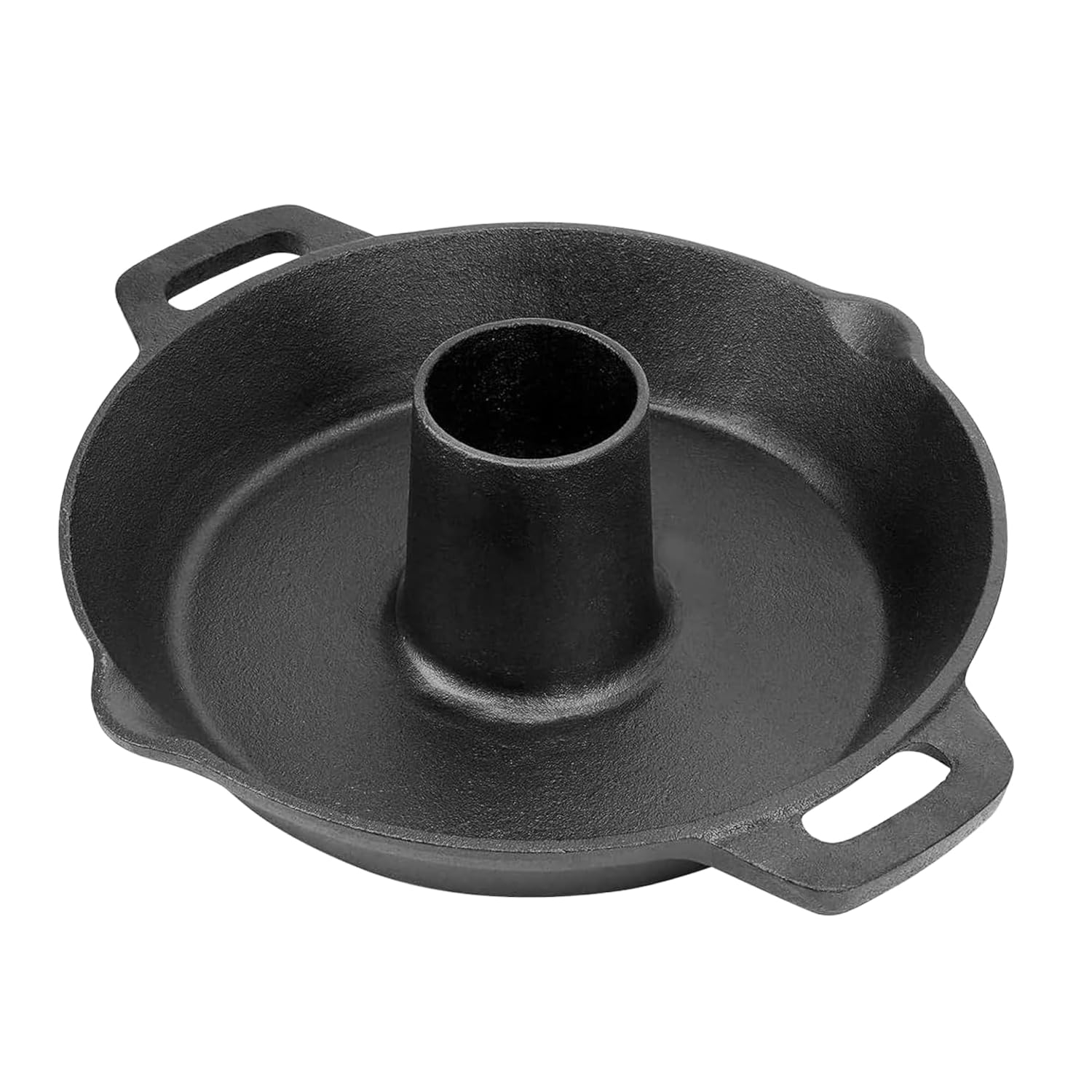 Bruntmor Pre-Seasoned Cast Iron Chicken Roaster Turkey Roasting Pan Use in Oven, Stove