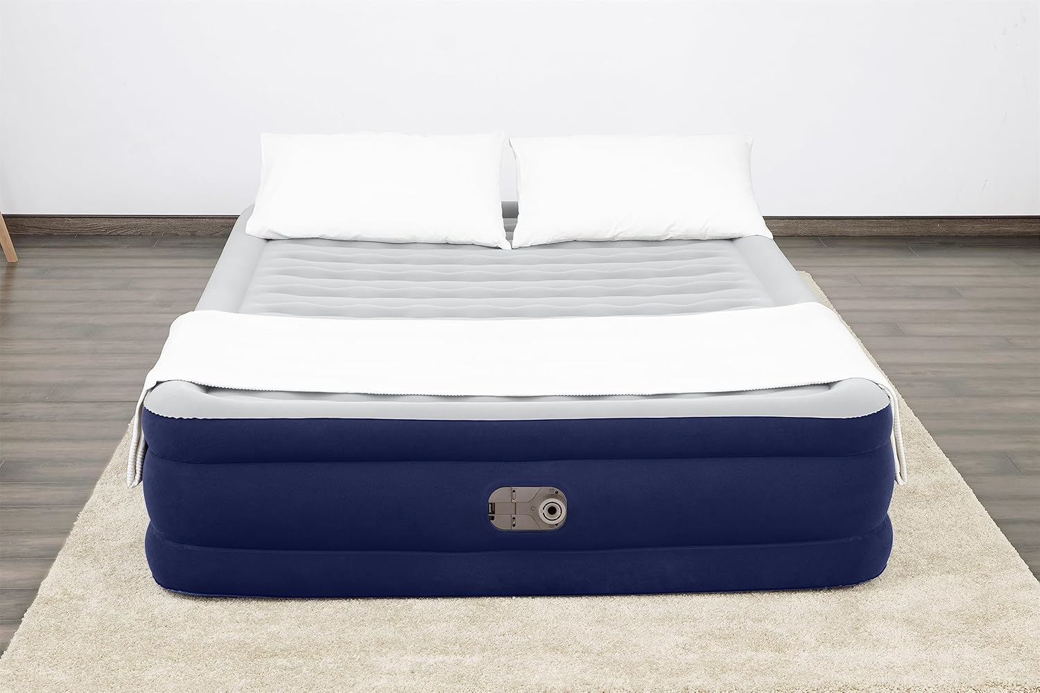 Bestway Tritech Air Mattress Queen 15" with Built-in AC Pump Included