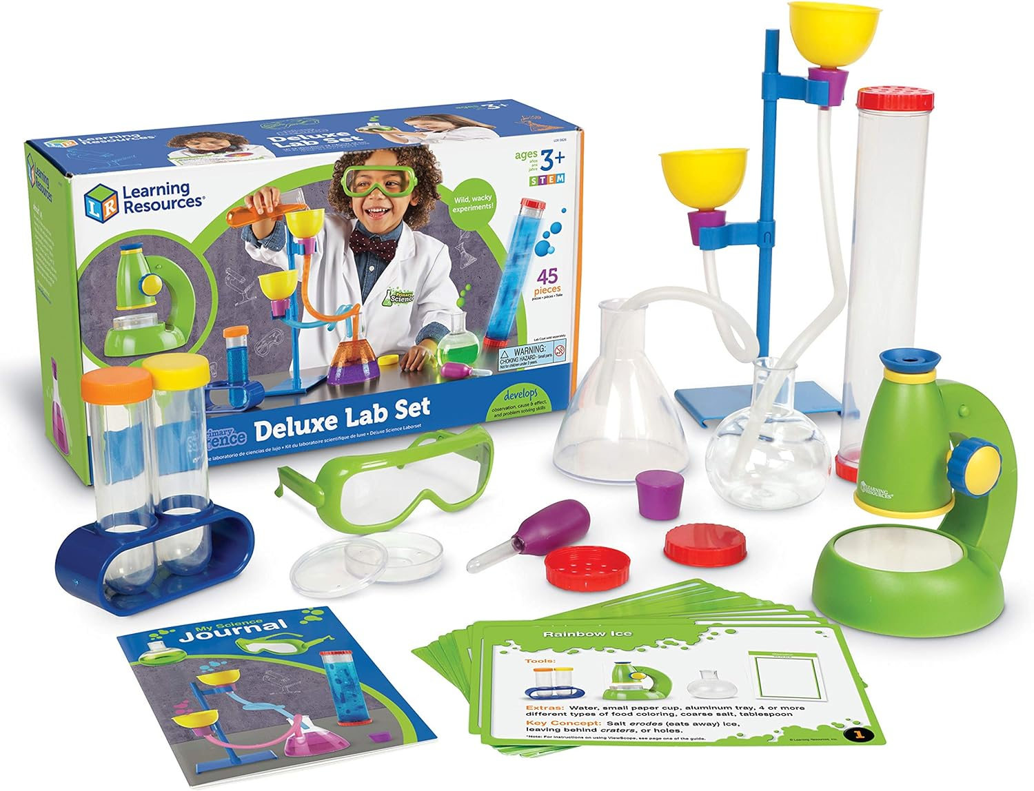 Colorful STEM Deluxe Science Lab Set for Kids