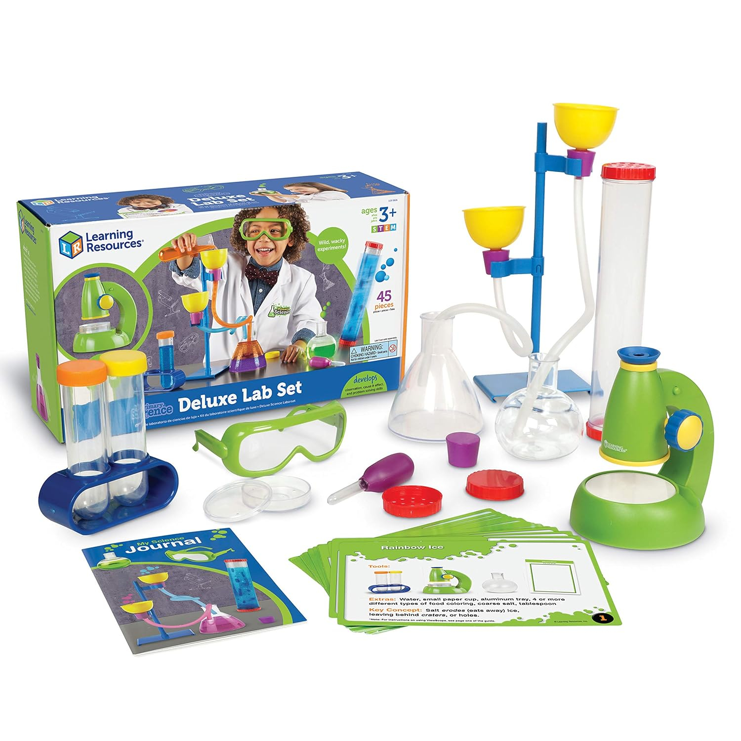Colorful STEM Deluxe Science Lab Set for Kids
