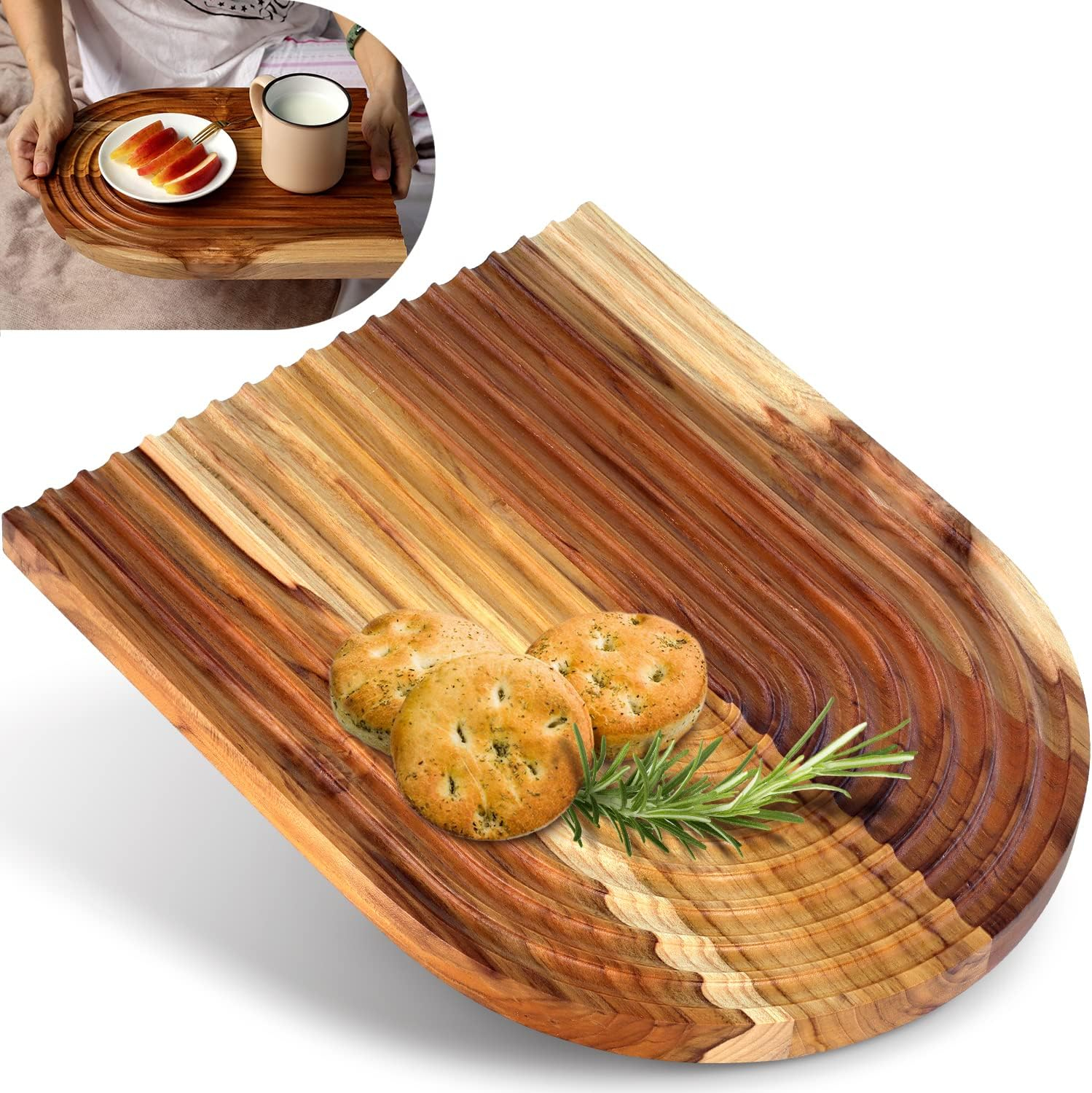 32x23.5inches Extra Large Solid Wooden Cutting Board and Stovetop Cover, 2 in 1 Stove Top Cover Chopping Board with Detachable Legs and Juice Groove, Sink Cover Board for Restaurant Kitchen Countertop