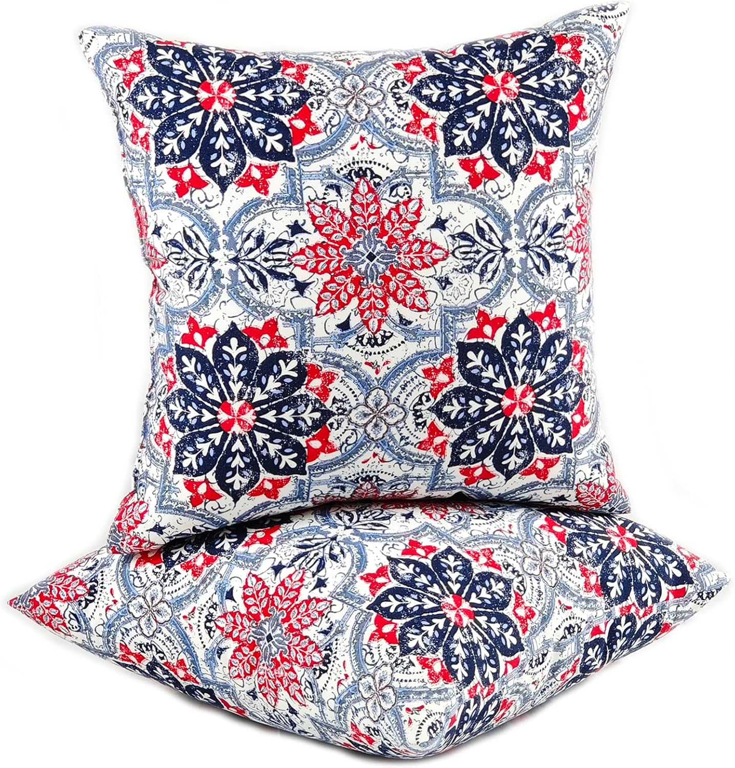 JMGBird Outdoor Pillows Waterproof Set of 2 Outdoor Pillow 18×18 Inch Outdoor Throw Pillows for Patio Furniture, Bed, Couch, and Sofa