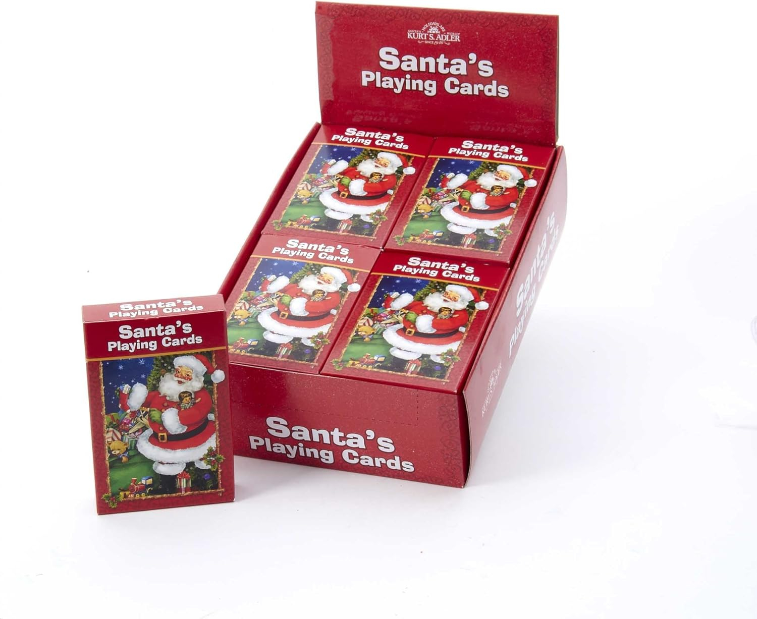 Kurt S. Adler Santa's Playing Cards