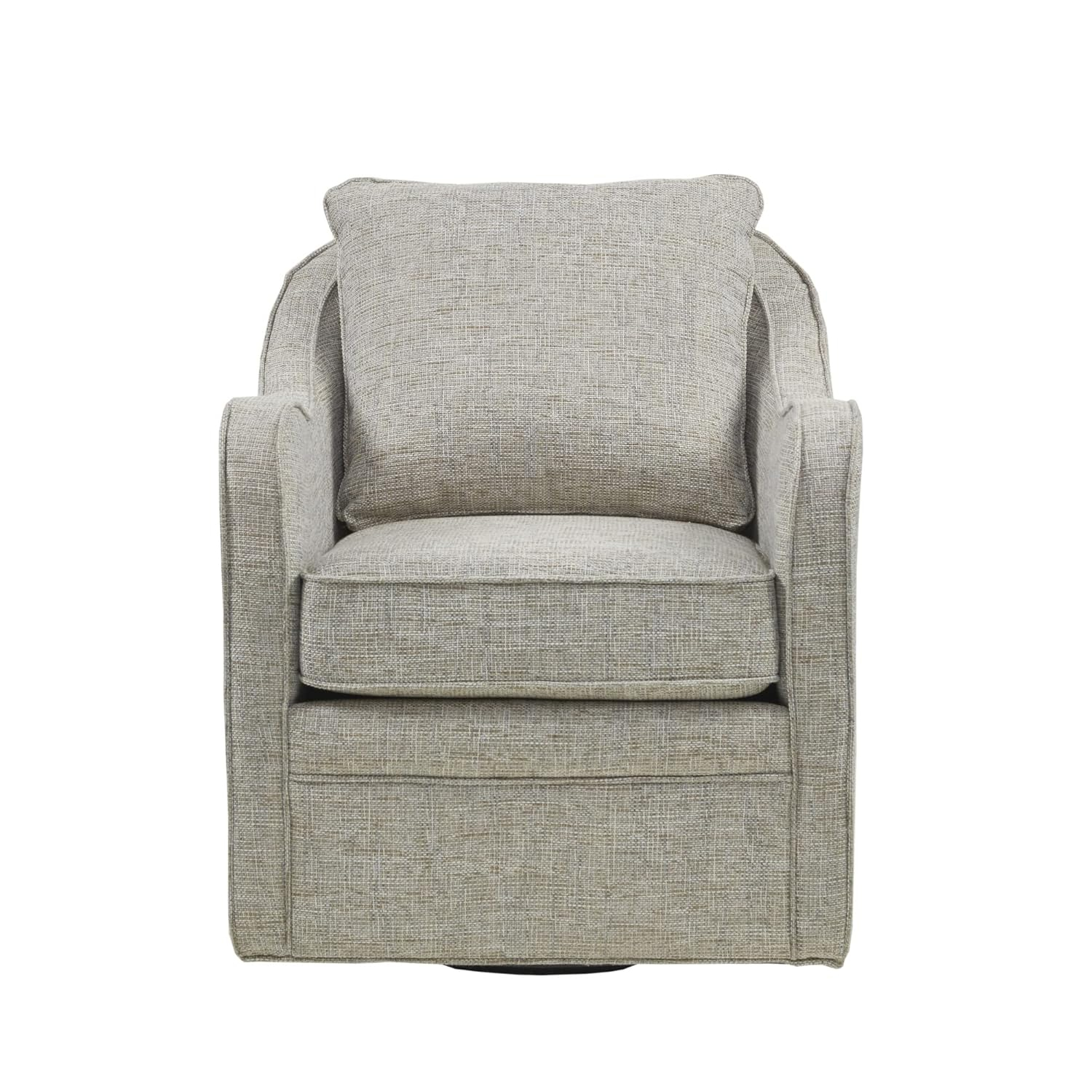 Wildon Home® Brianne Wide Seat Swivel Arm Chair