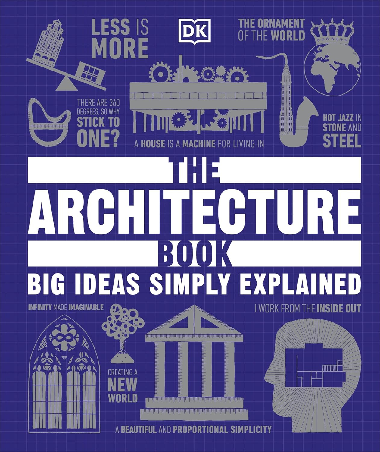 The Architecture Book - (DK Big Ideas) by  DK (Hardcover)