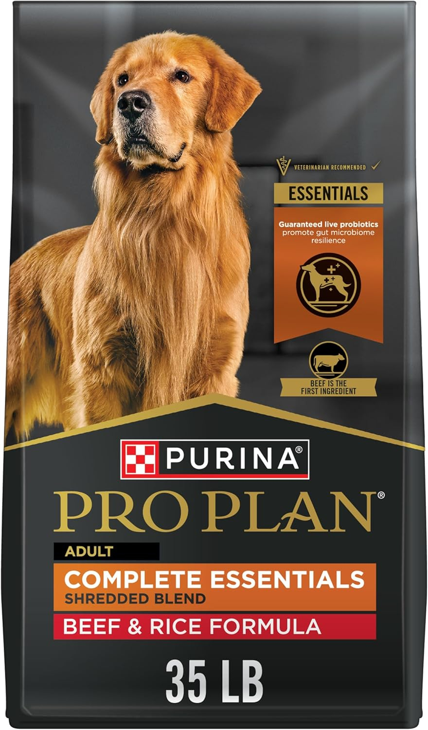 Purina Pro Plan 35 lb Beef and Rice Dry Dog Food