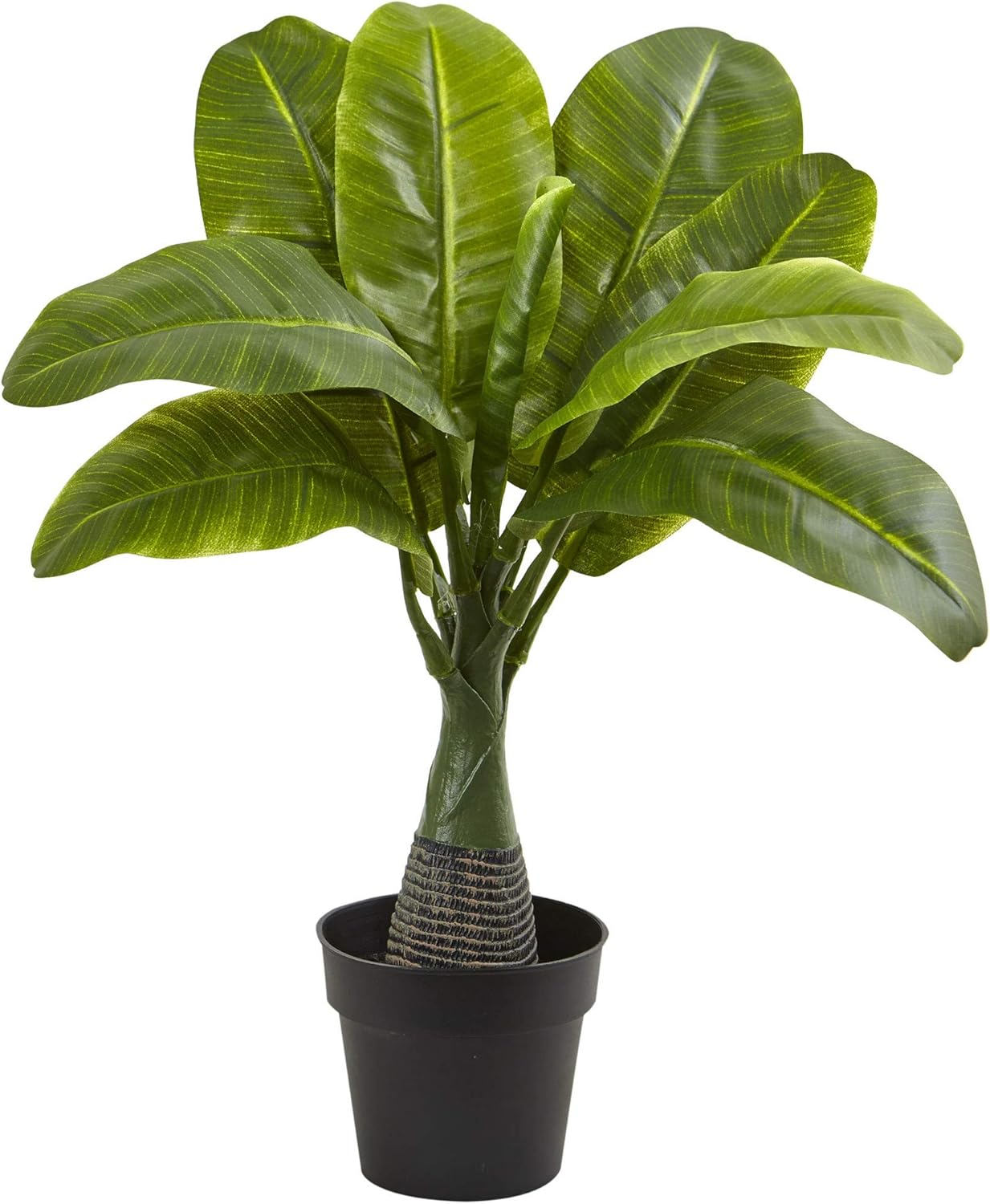 HomeStock Urban Upmarket 16In. Mini Banana Artificial Plant