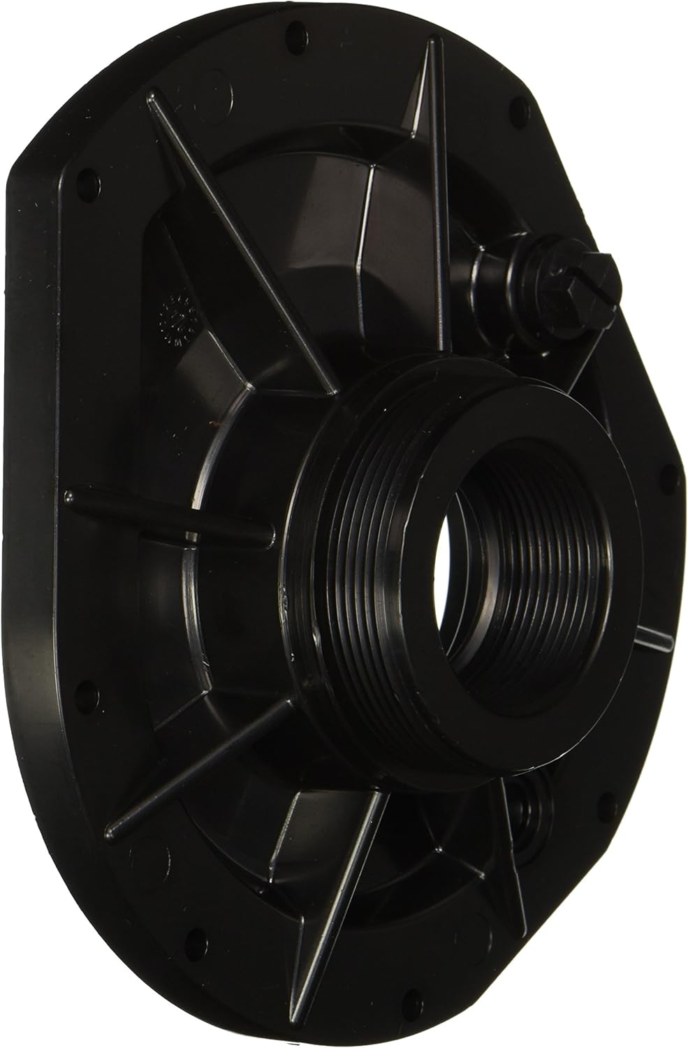 Black 13" Durable Plastic Housing Cover with External Thread