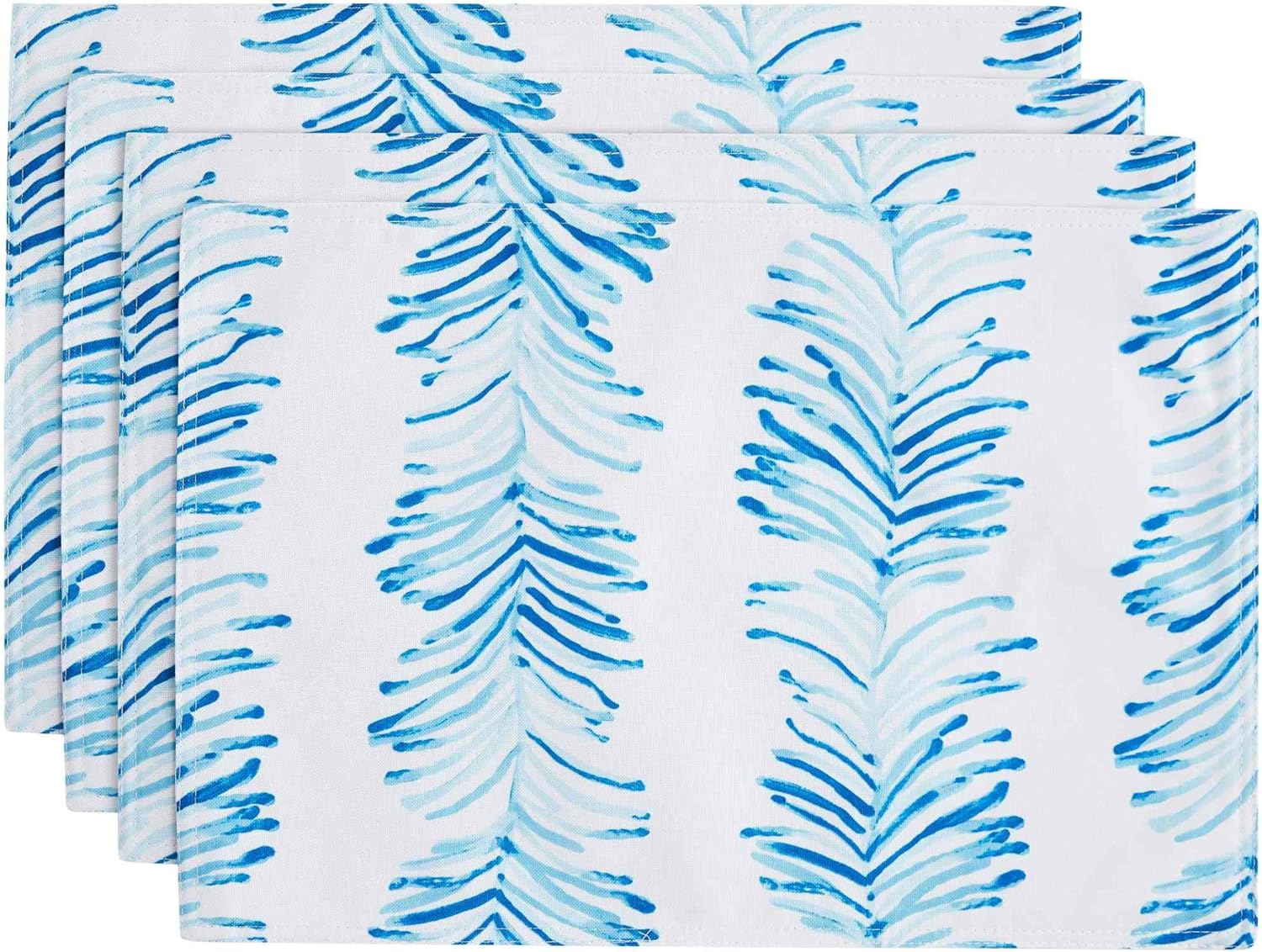 IZOD Izod Seagrass Stripe 4-Pack Placemat Set