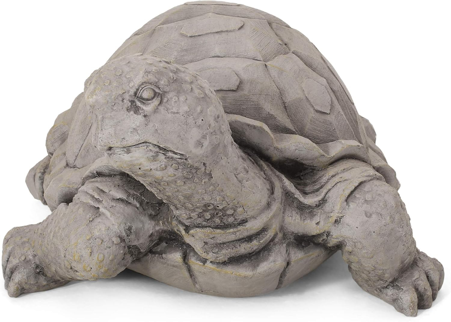 Christopher Knight Home Irwington Outdoor Turtle Statue, Dark Gray