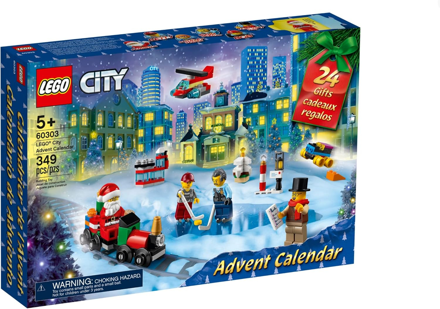 LEGO City Advent Calendar 60303 Building Toy (349 Pieces)