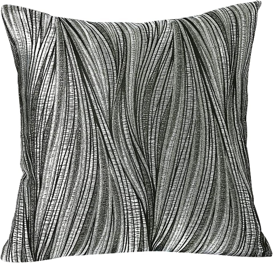 Violet Linen Reversible Throw Pillow