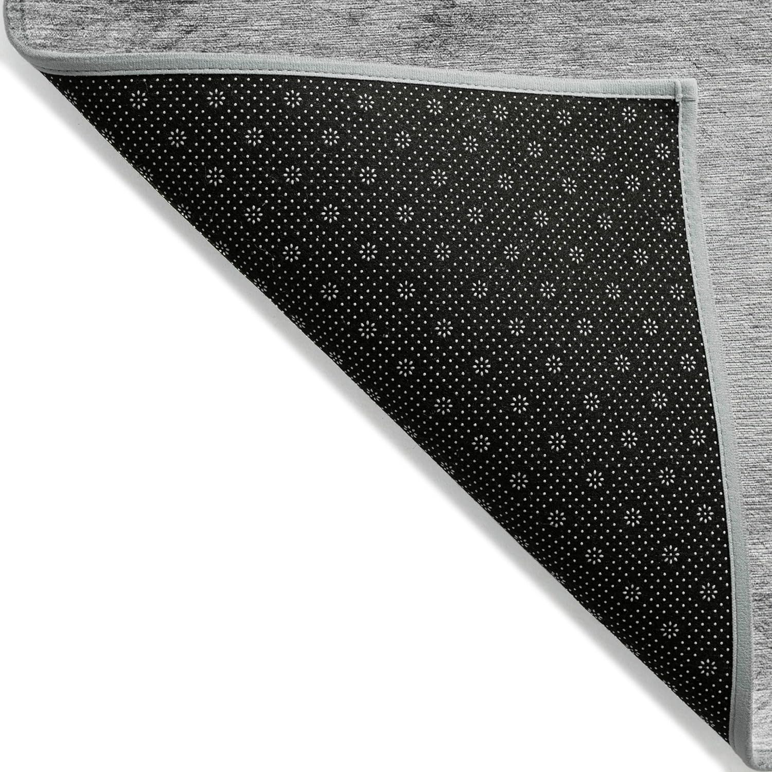 Chantille Silver Flat Woven Machine Made Runner Rug