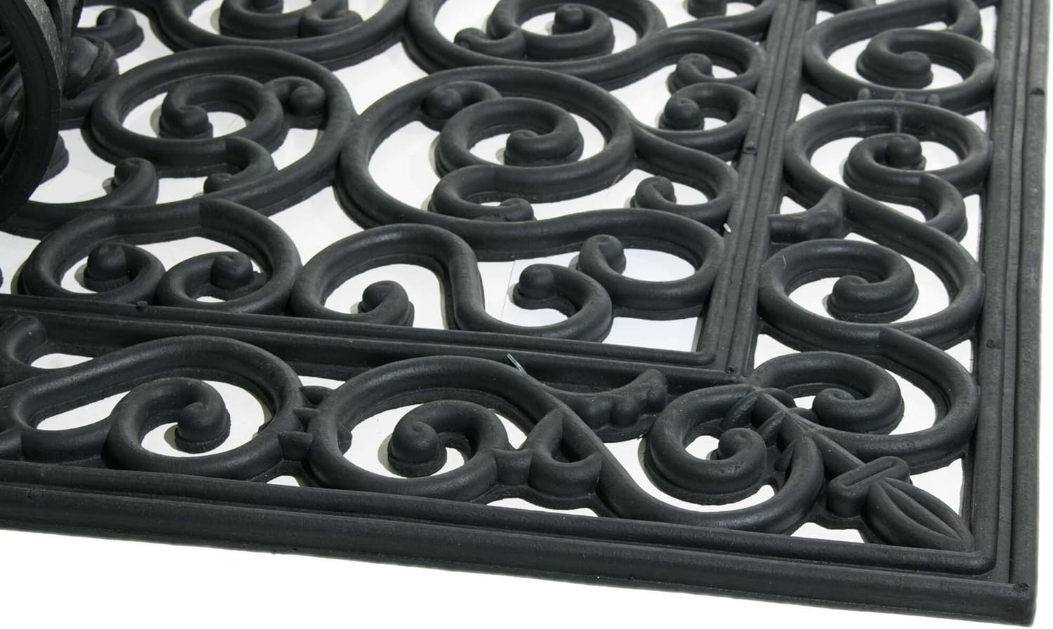 Imports Decor Rubber Doormat, Brooklyn, 24-Inch by 48-Inch
