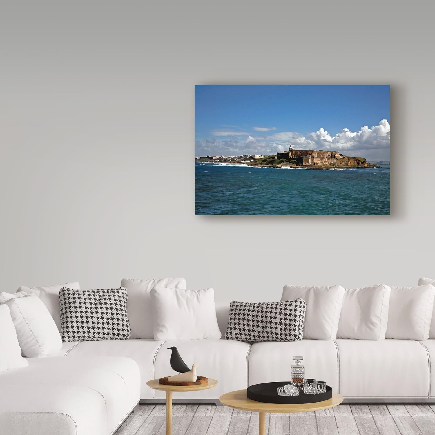 Trademark Fine Art J.D. Mcfarlan " El Morro, San Juan Puerto Rico " by J.D. McFarlan
