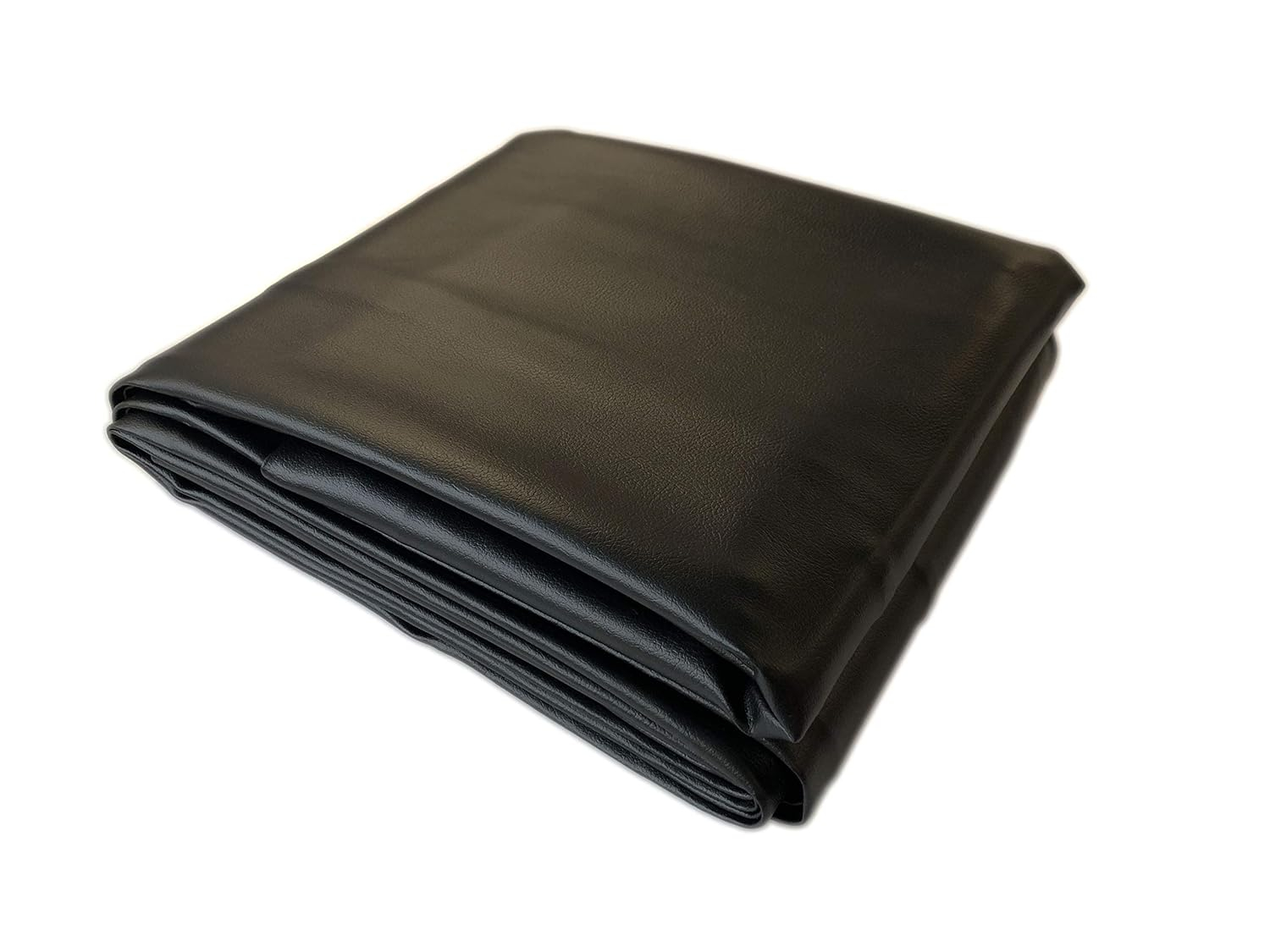 Black 8' Heavy Duty Leatherette Pool Table Cover - 8 Foot Billiard Table Cover