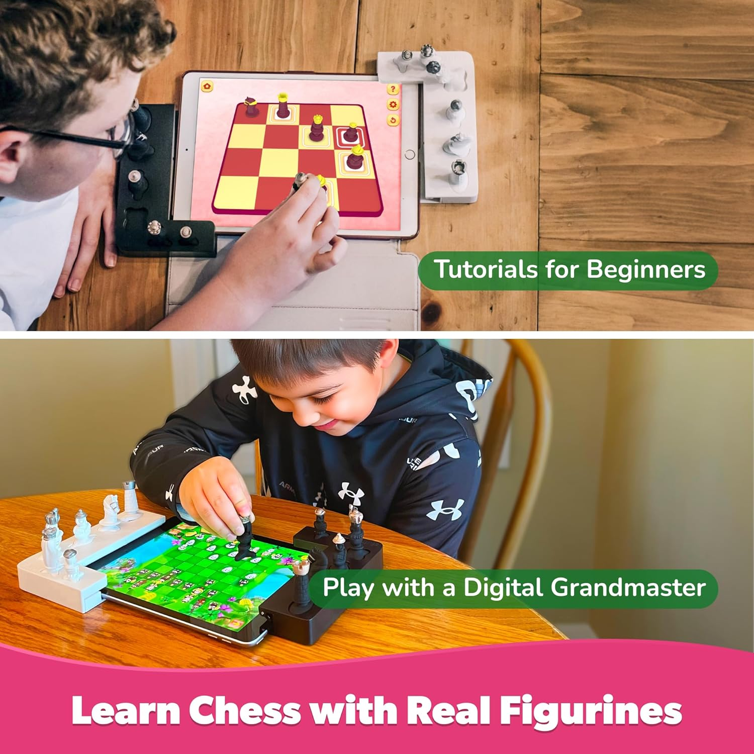 Tacto Chess Interactive Educational Game Set for Kids 6+