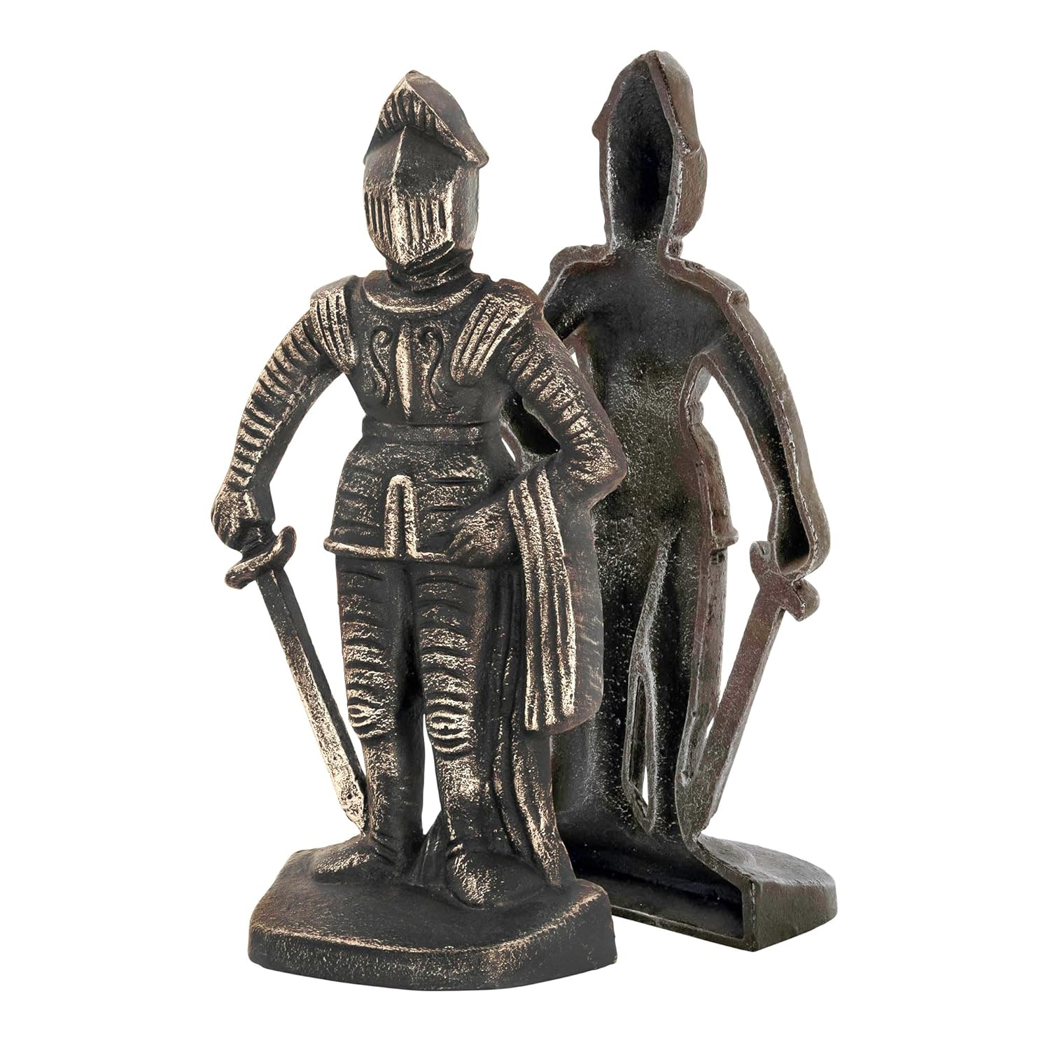 Design Toscano Medieval Knight Iron Bookends