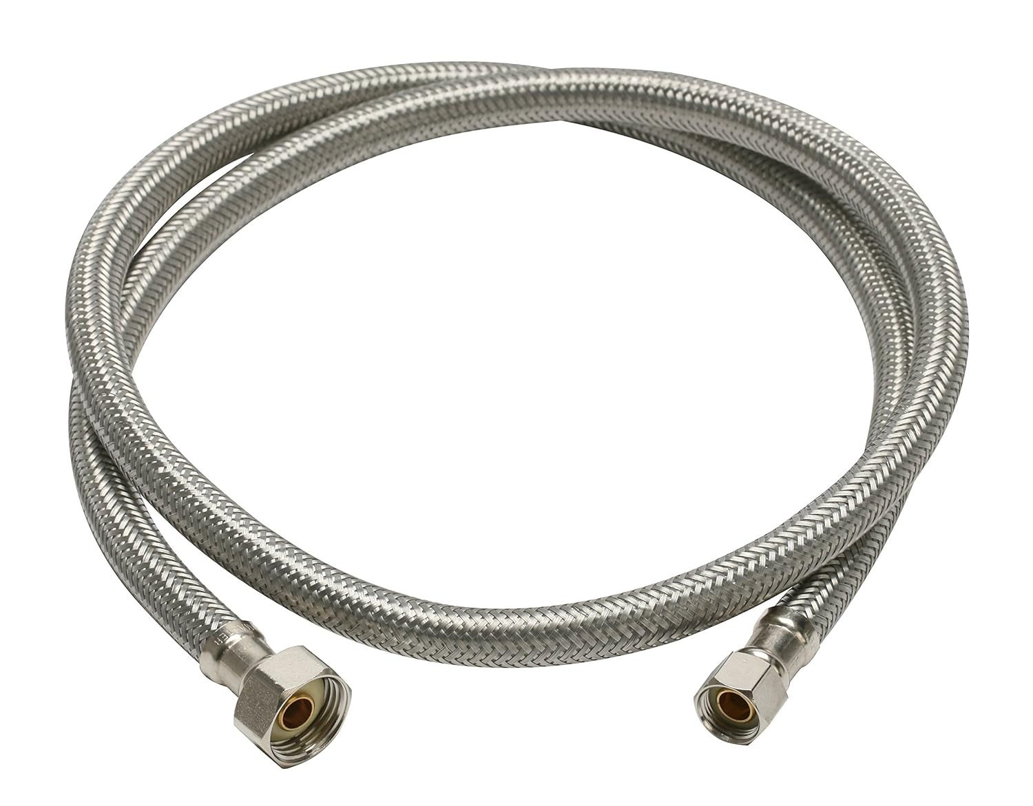 Fluidmaster B1F48 Braided Stainless Steel Faucet Connector 48"