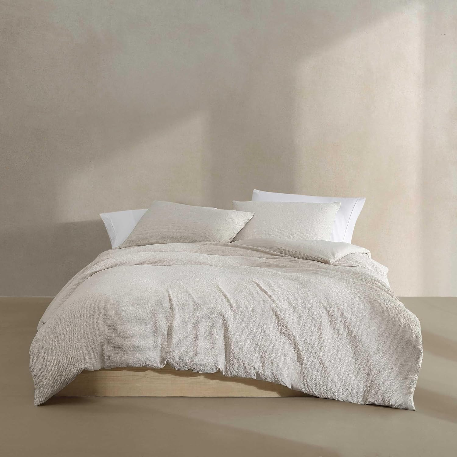 Calvin Klein Calvin Klein Seersucker Reversible 3 Piece Duvet Cover Set