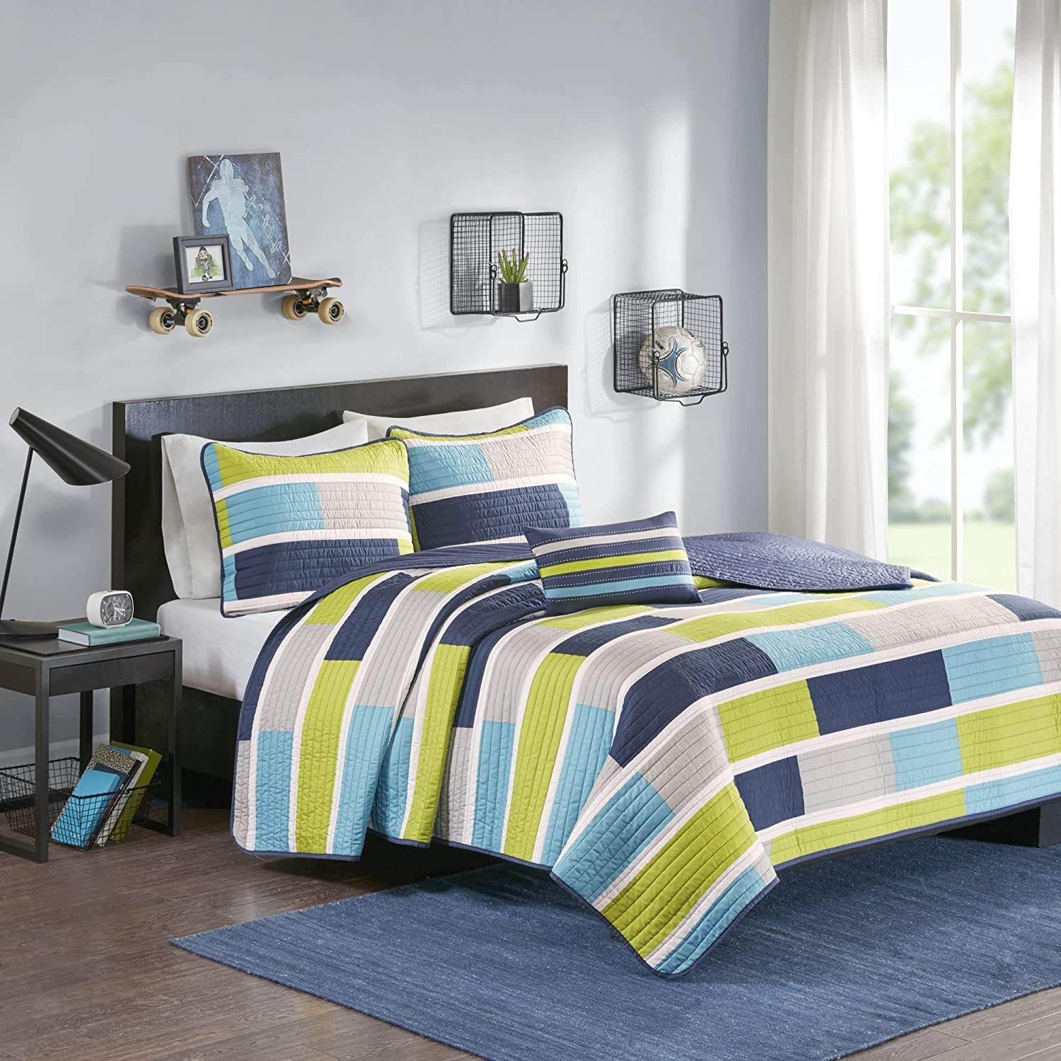 Home Essence Teen James Reversible Coverlet Set