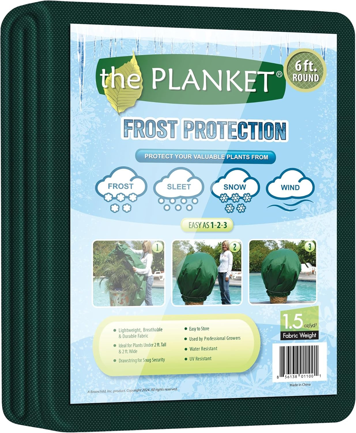 6 ft. Round Plant Cover