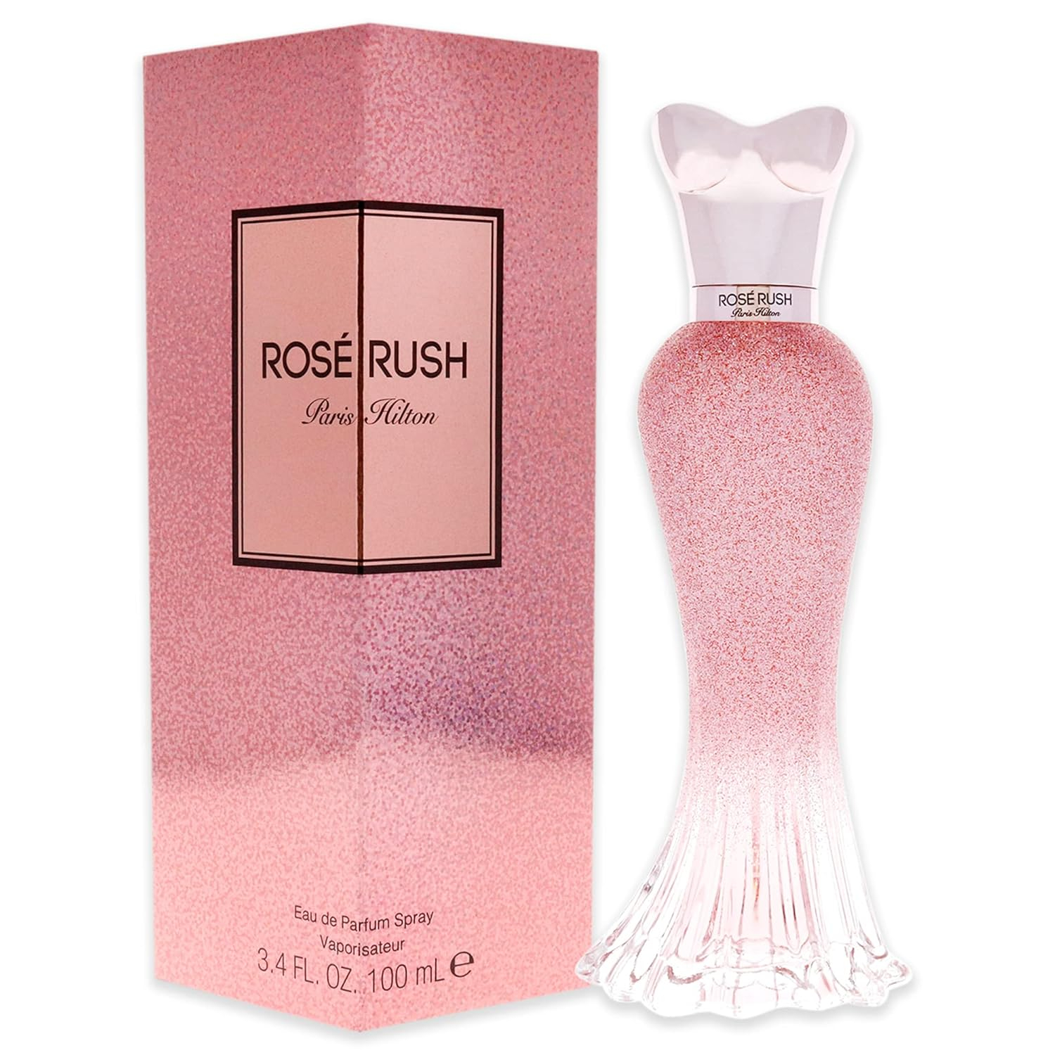 Paris Hilton Rose Rush Eau de Parfum, Perfume for Women, 3.4 oz