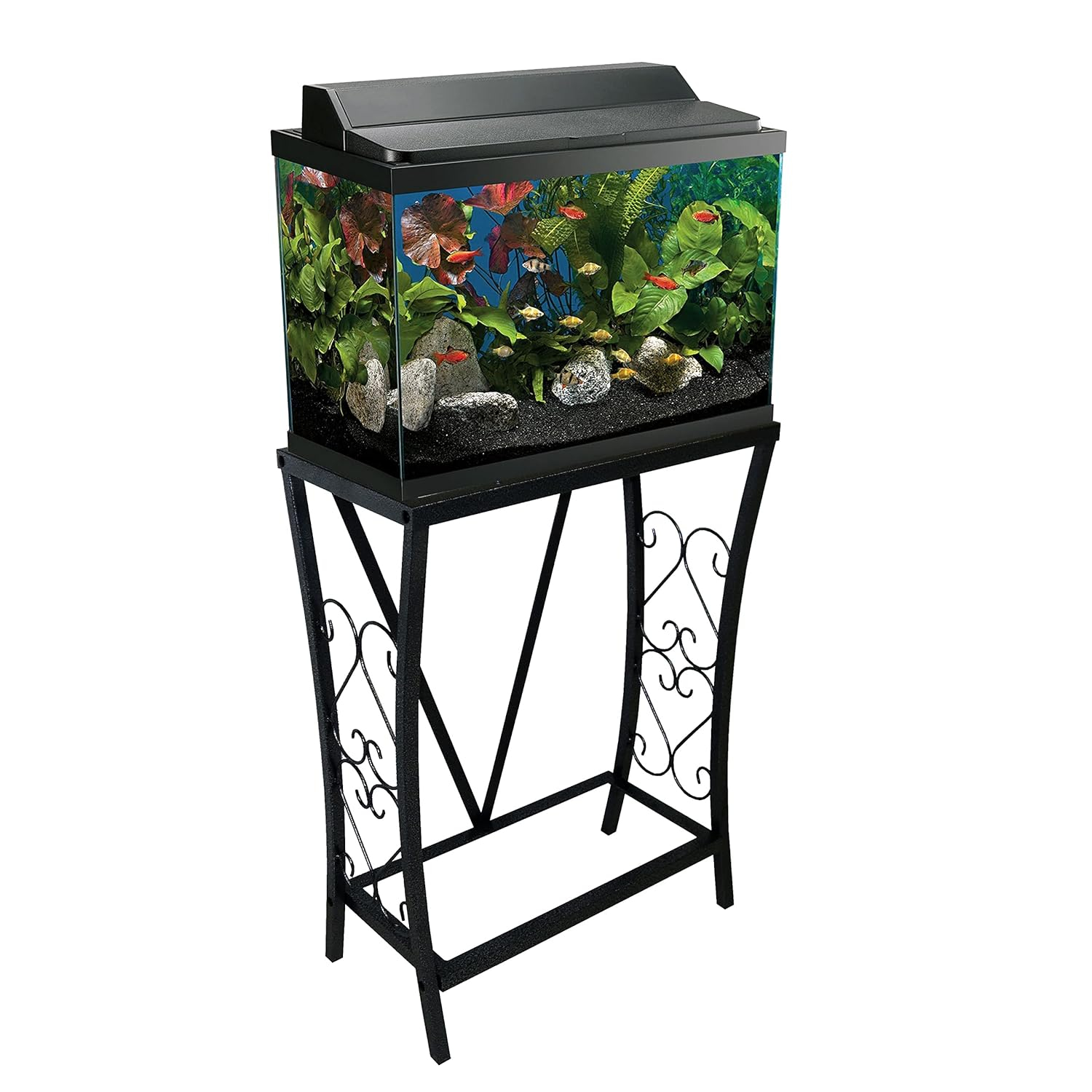 Aquatic Fundamentals 55 Gallon Metal Aquarium Stand