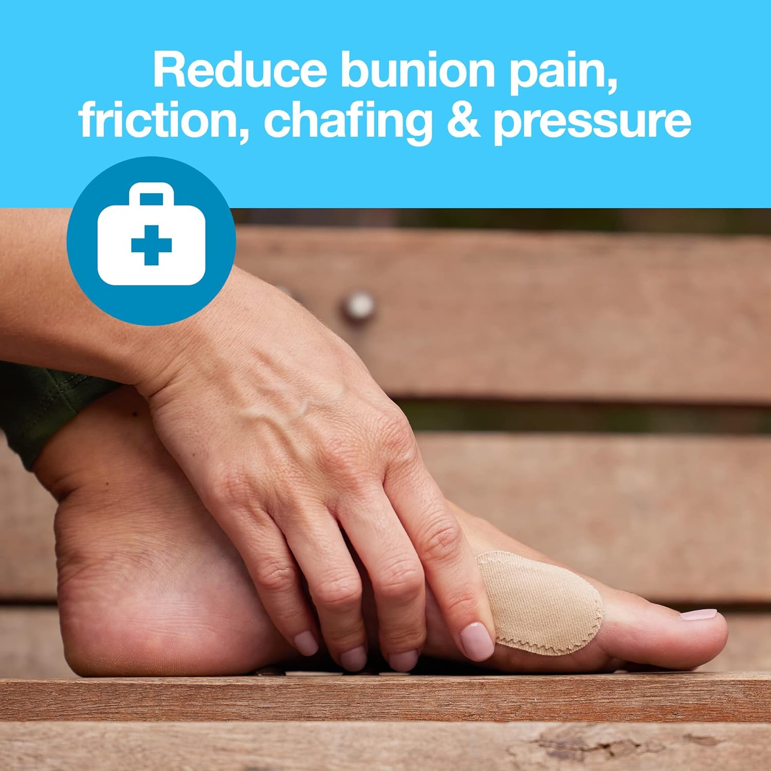 ZenToes Bunion Cushions Pads Guard and Protect Bunions on Feet - 48 CT