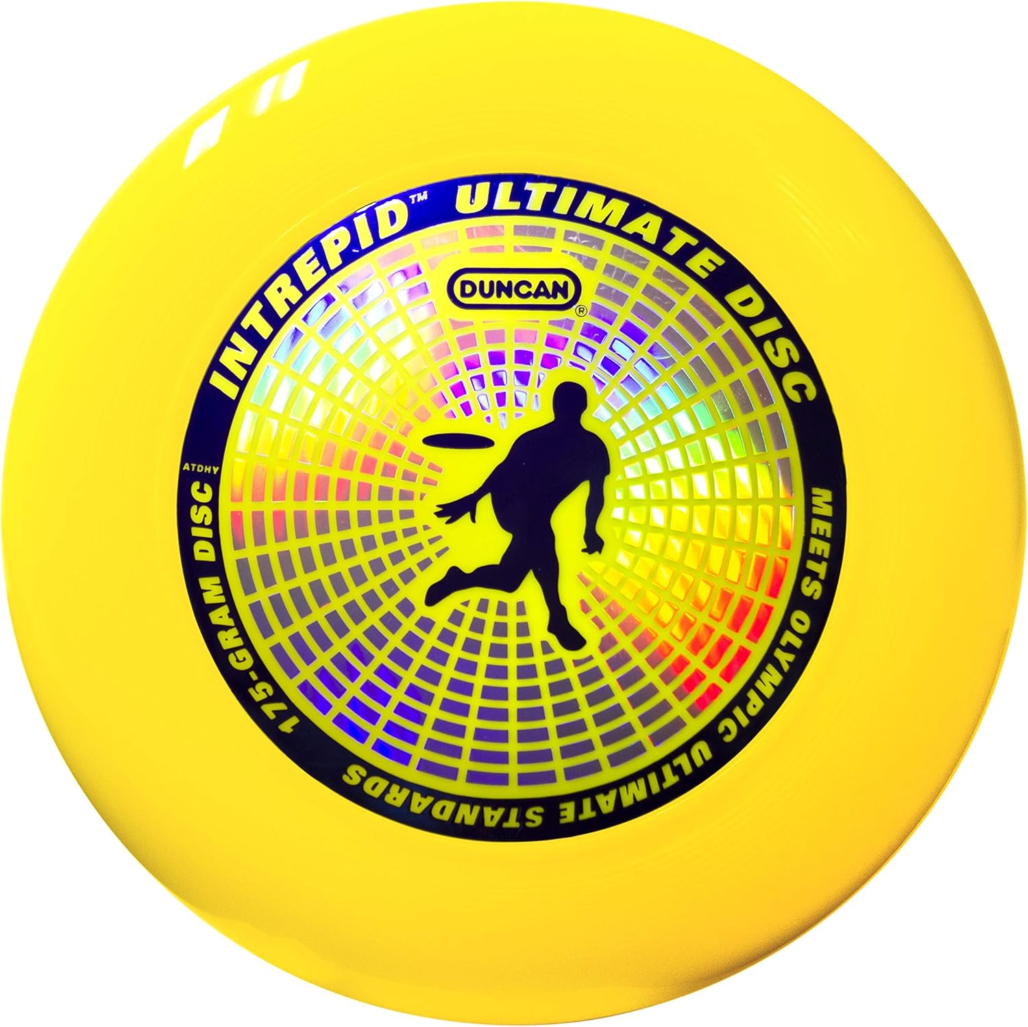 Duncan Intrepid Ultimate Competition Disc - 175 Grams - Olympic Ultimate Standards (Yellow)
