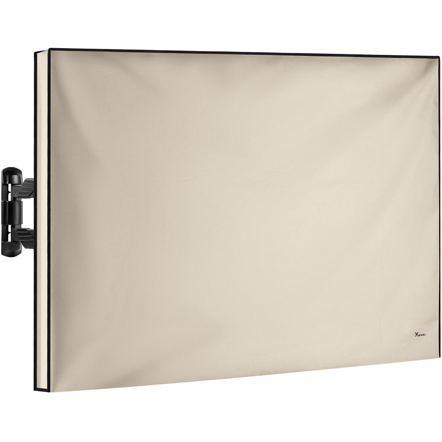 Garnetics 52-55” Outdoor TV Cover Waterproof and Weatherproof Outside Television Protector, Beige