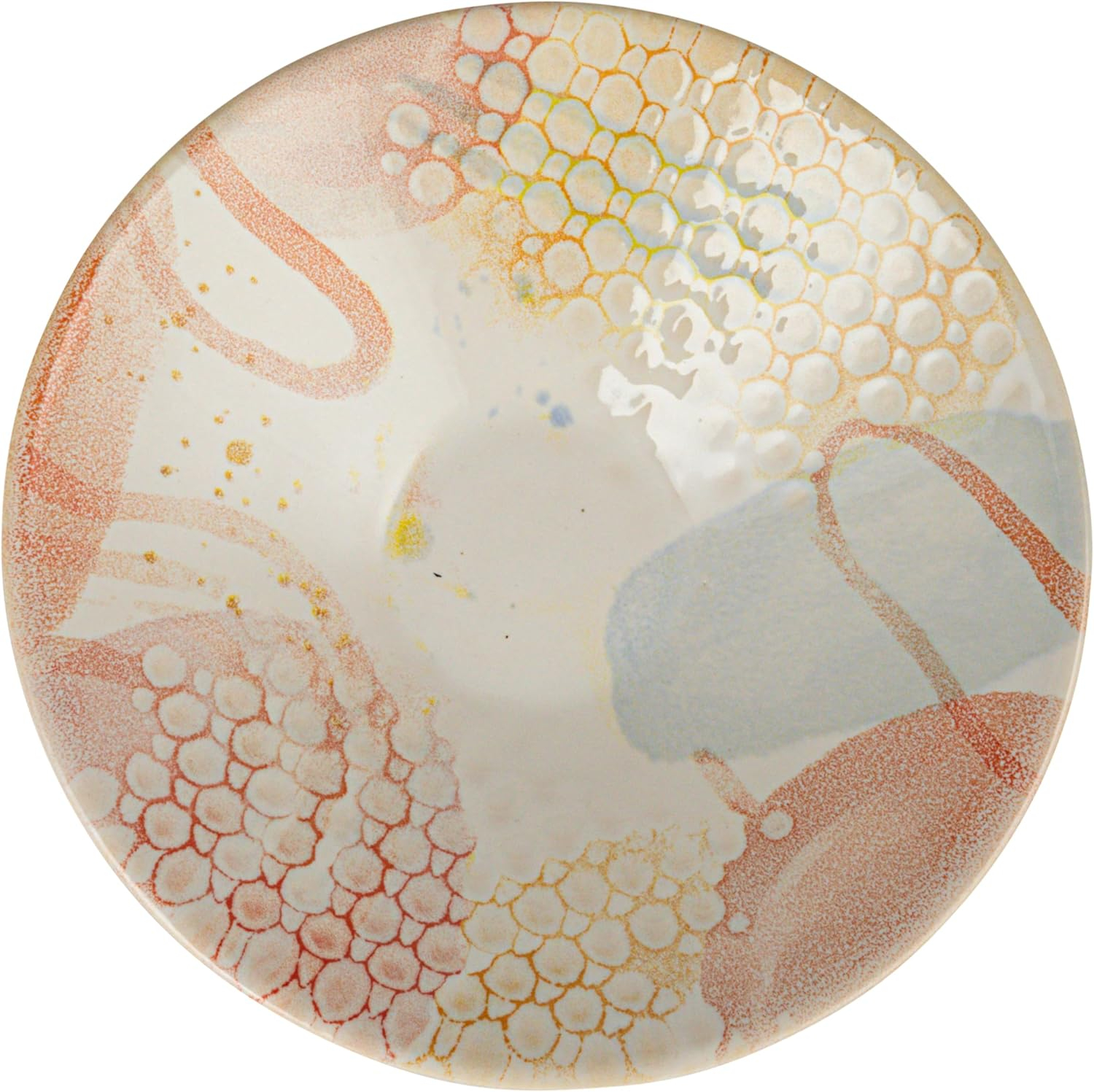 Bloomingville Abstract Elegance Stoneware Bowl Set, Multicolor, Set of 4