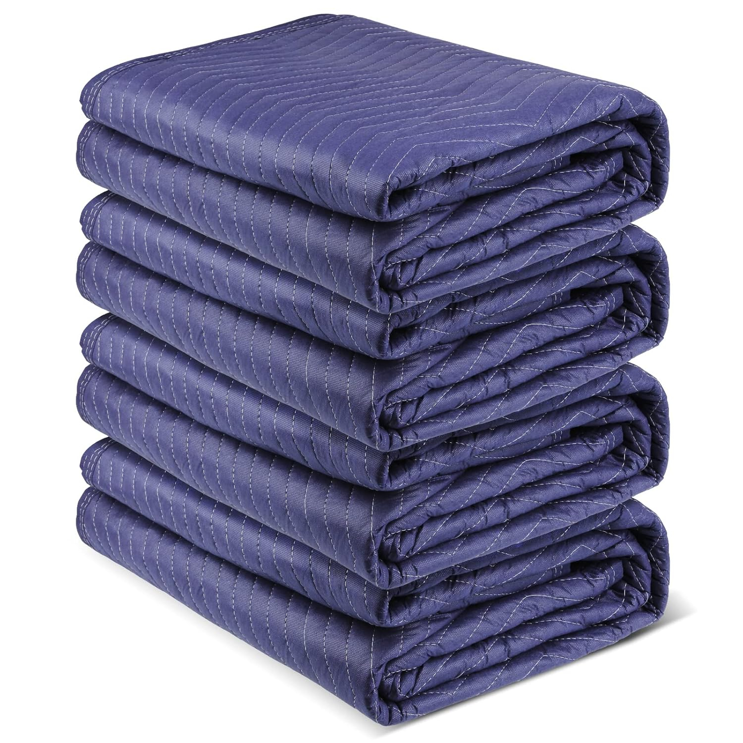 Olympia Tools 4 Moving & Packing Blankets Heavy Duty Padded Moving Blanket, 72 x 80 in, Coton Polyester