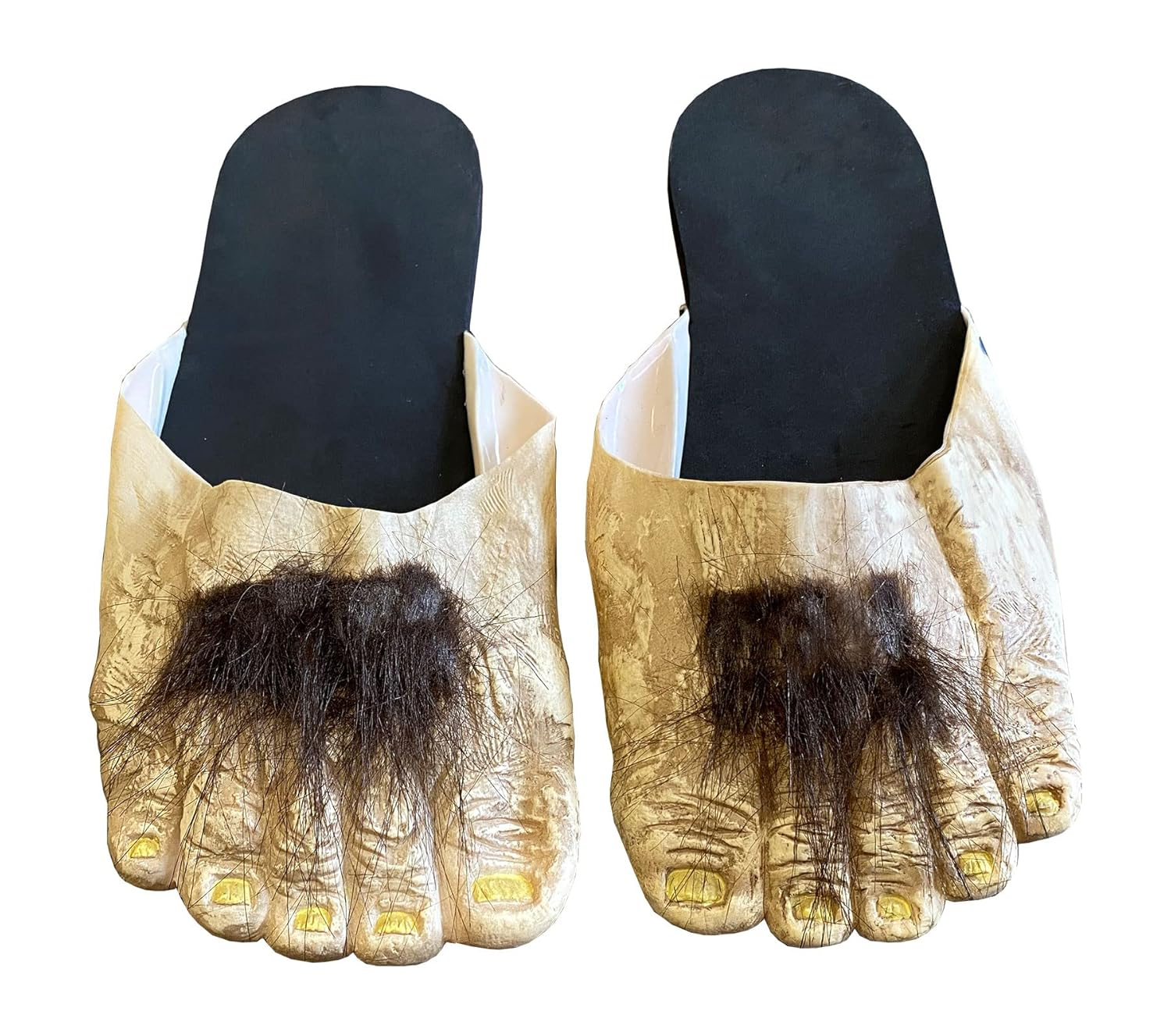 Billy Bob's Big Old Hairy Feet Costume Novelty Slippers, Large