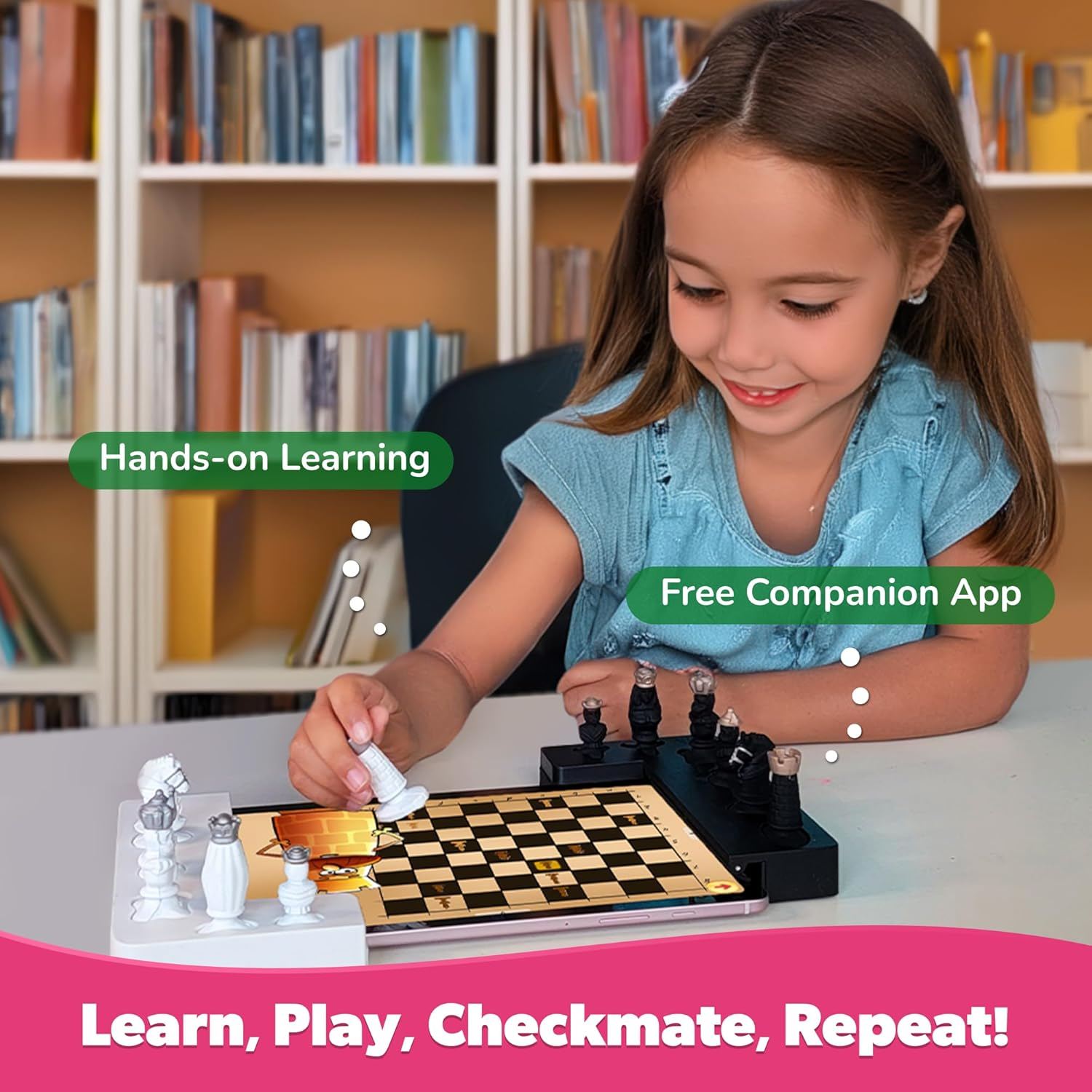 Tacto Chess Interactive Educational Game Set for Kids 6+