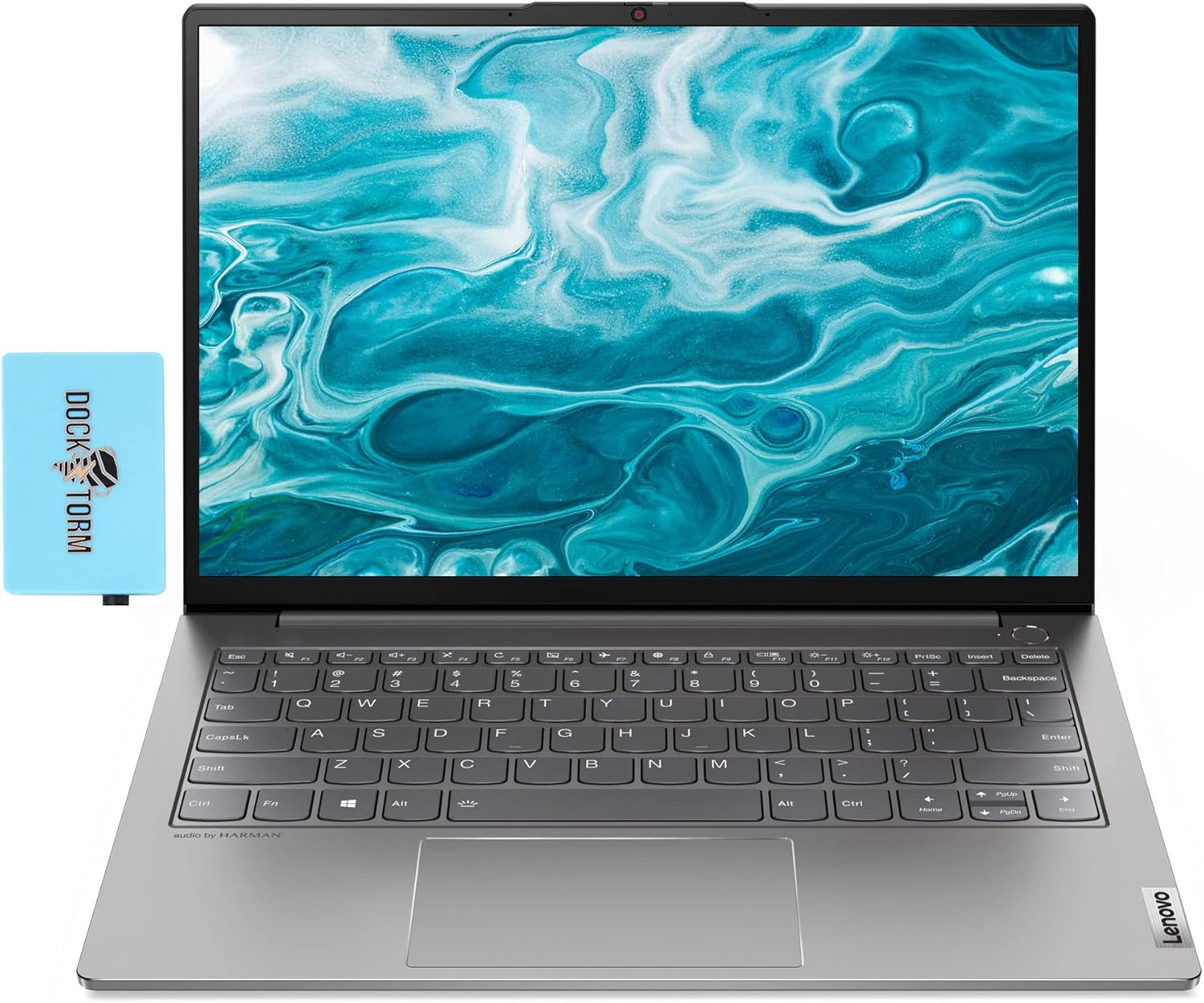 Lenovo ThinkBook 13s G3 Business Laptop, 13.3" 60Hz WUXGA Display (AMD Ryzen 5 5600U 6-Core, 8GB RAM, 256GB SSD, AMD Radeon, Backlit KYB, Fingerprint, WiFi 6, Bluetooth 5.2, Win 11 Pro) with Hub