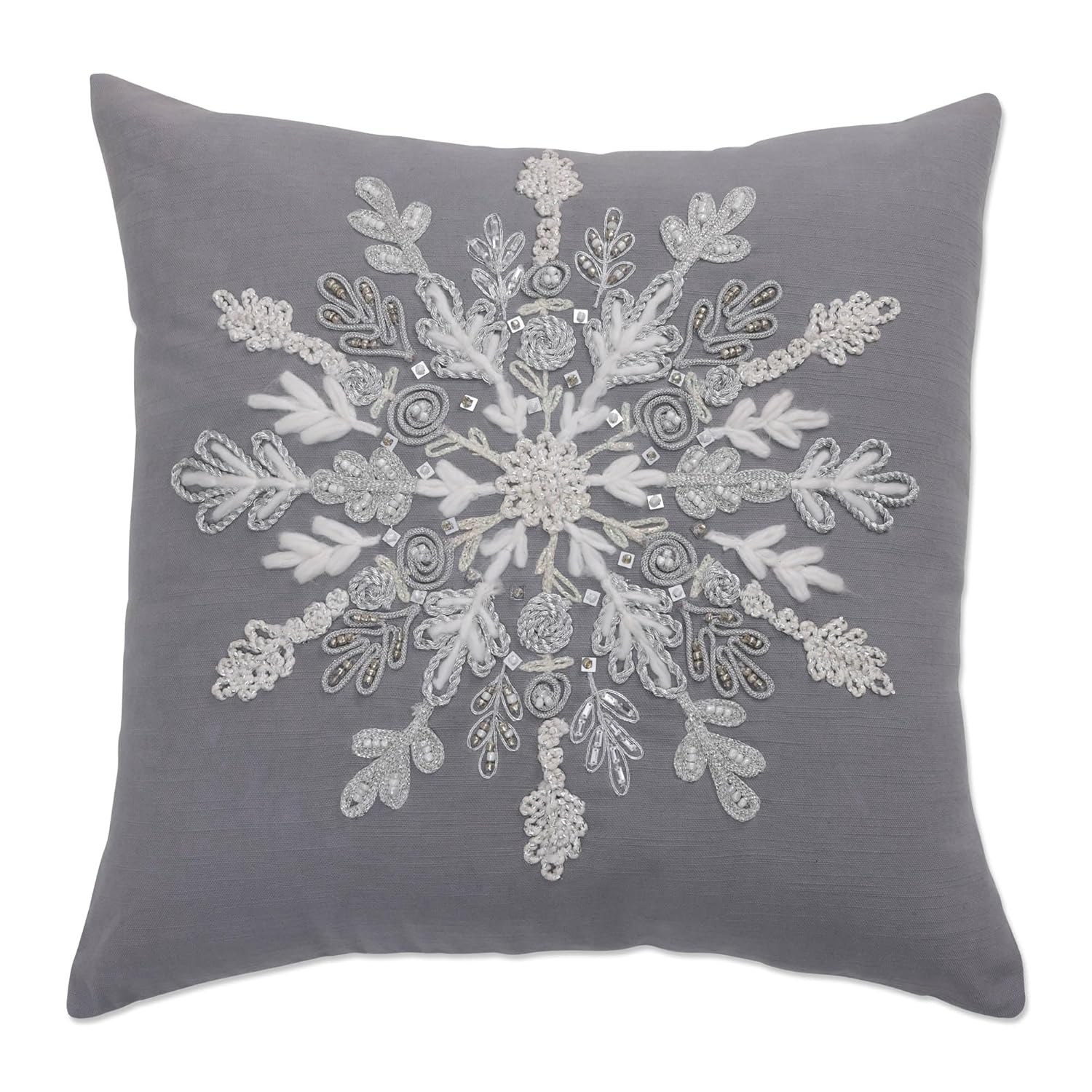 Pillow Perfect Floral Reversible Throw Pillow