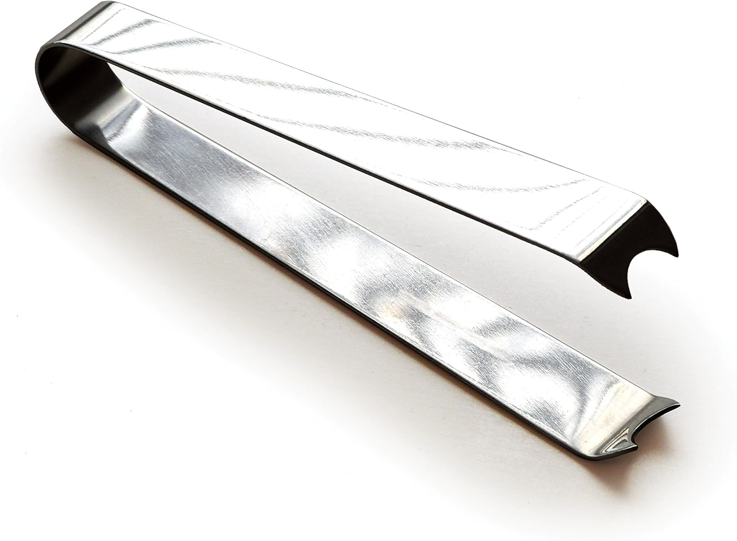 RSVP International Endurance® Cocktail Ice Tongs, Stainless Steel, 5.25" | Modern Design & Appeal | Dishwasher Safe