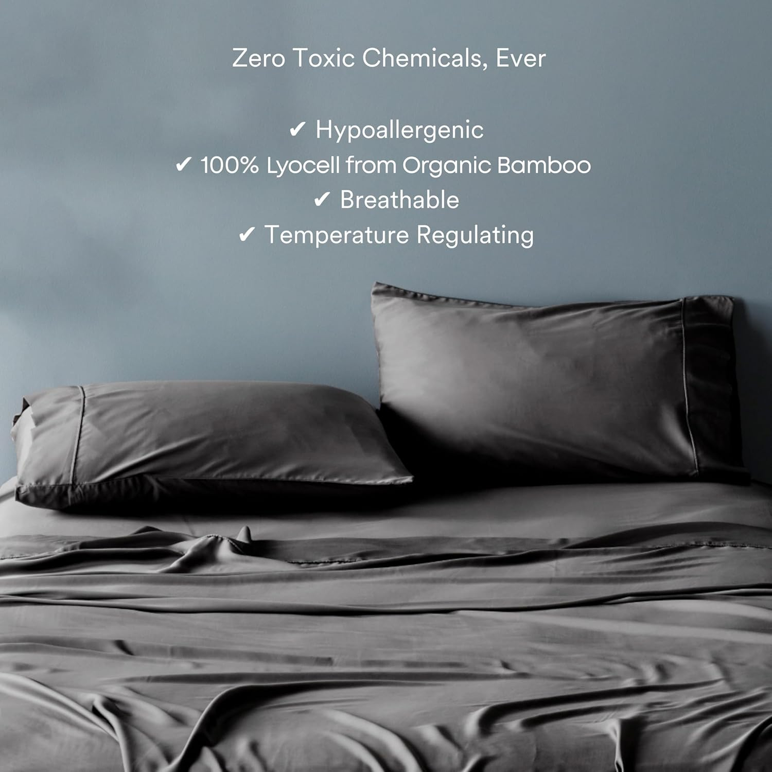 Twin Cloud Organic Bamboo Cotton Sheet Set