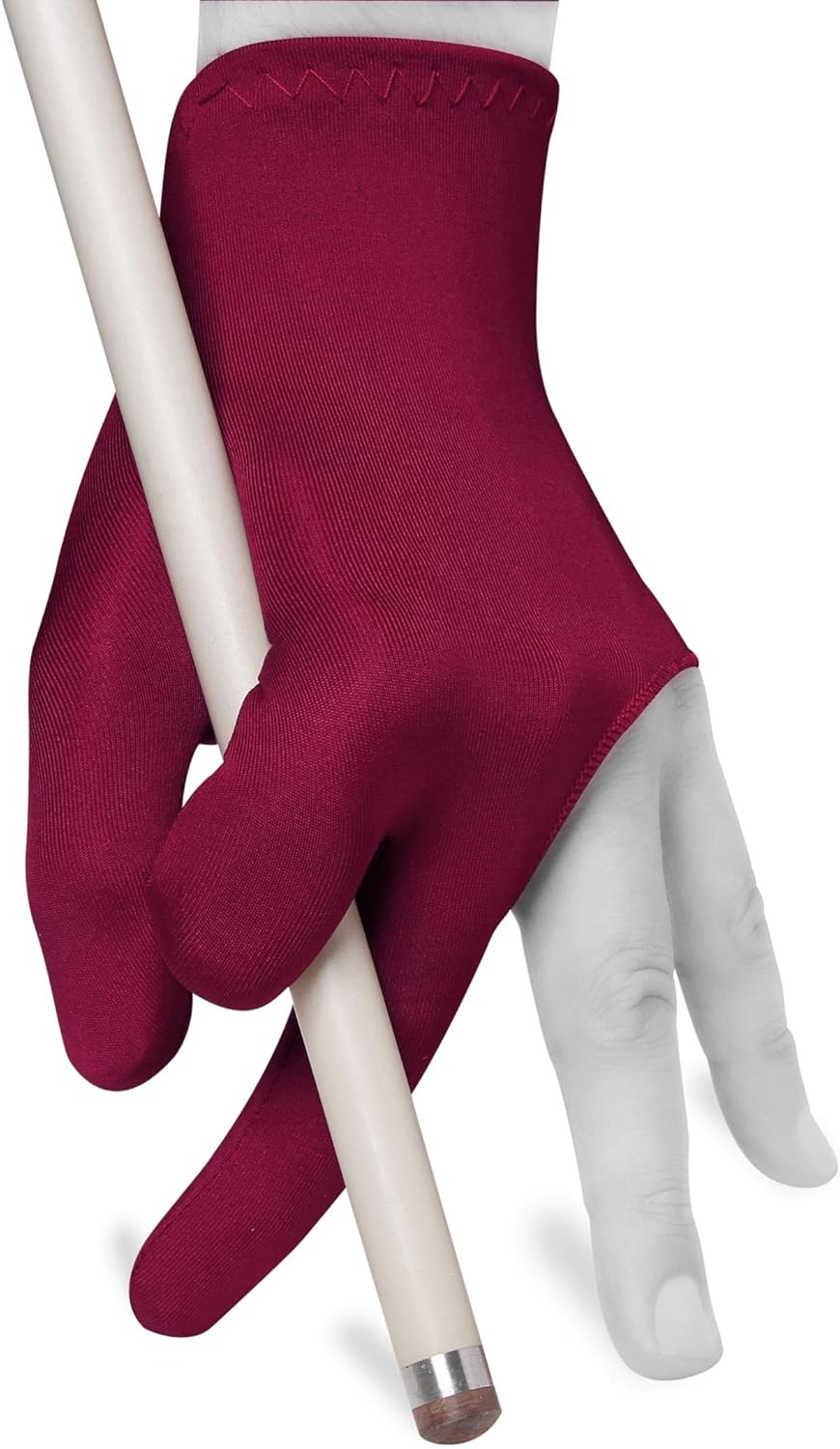 Billiard Quality Pool Cue Glove - Fits either hand - One size fits all - Choose your color