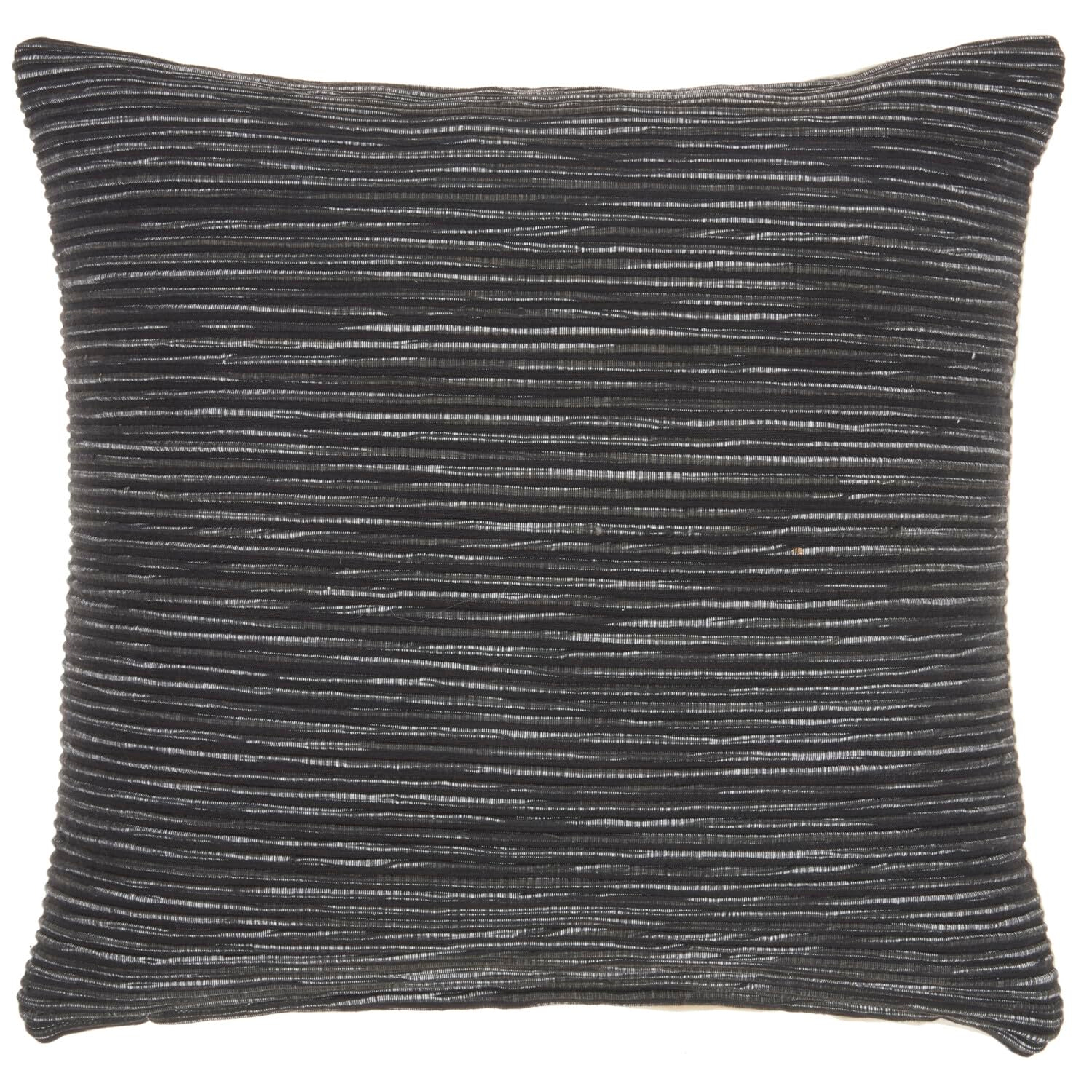 Nourison Life Styles Charcoal Decorative Throw Pillow , 18"X18"