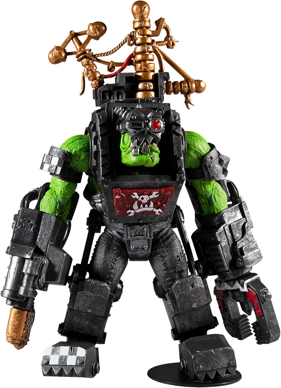 McFarlane Toys Warhammer 40k Ork Big Mek Megafig - 7 in Scale Collectible Action Figure